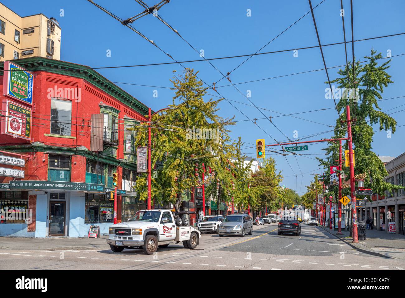Chinatown, East Pender Street, Vancouver, Colombie-Britannique, Canada Banque D'Images