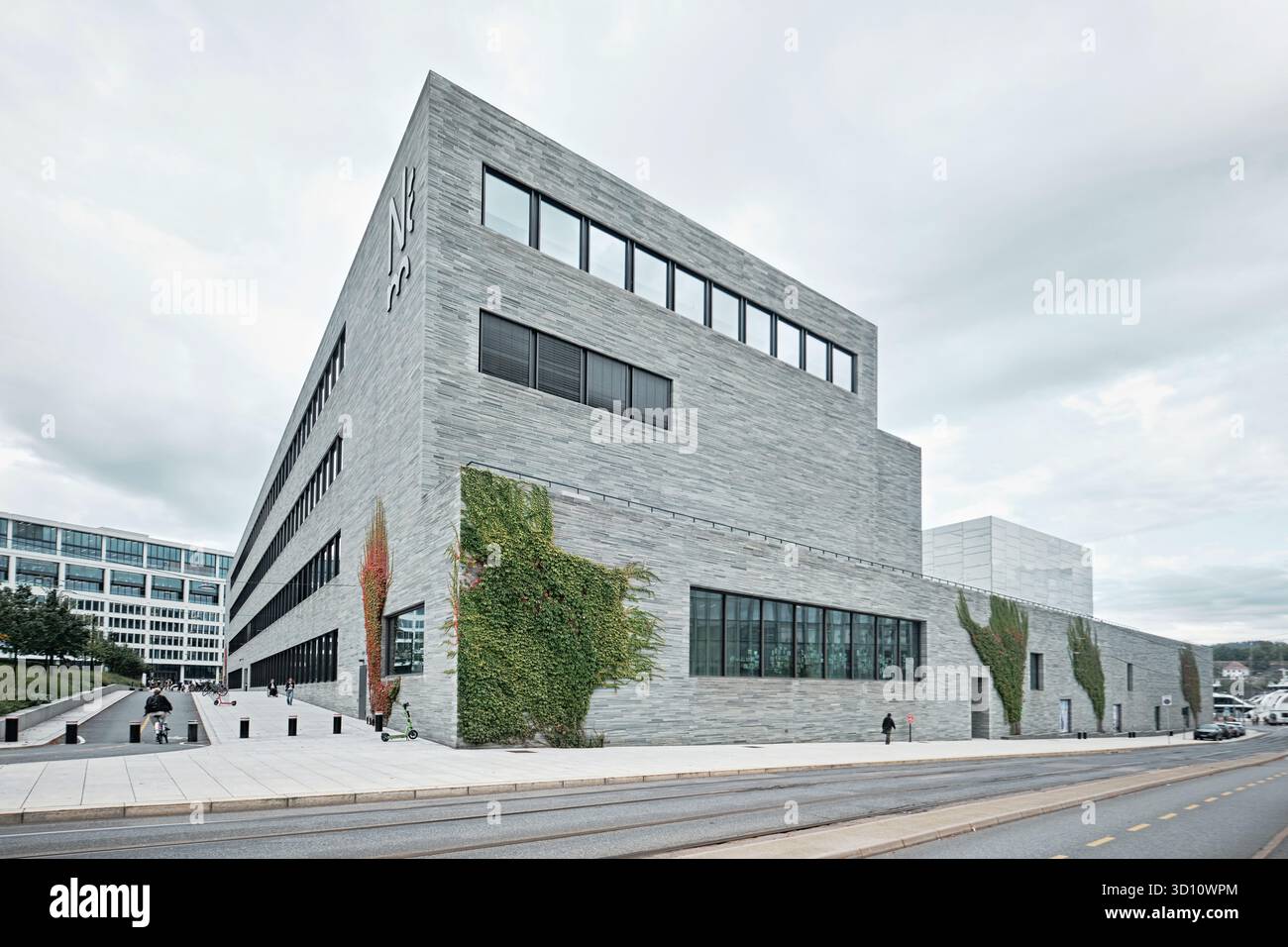 Oslo, Norvège - 8 septembre 2025 : le Musée national Nasjonalmuseet d'Oslo, dans le quartier d'Aker Brygge, abrite la collection d'art publique nationale Banque D'Images