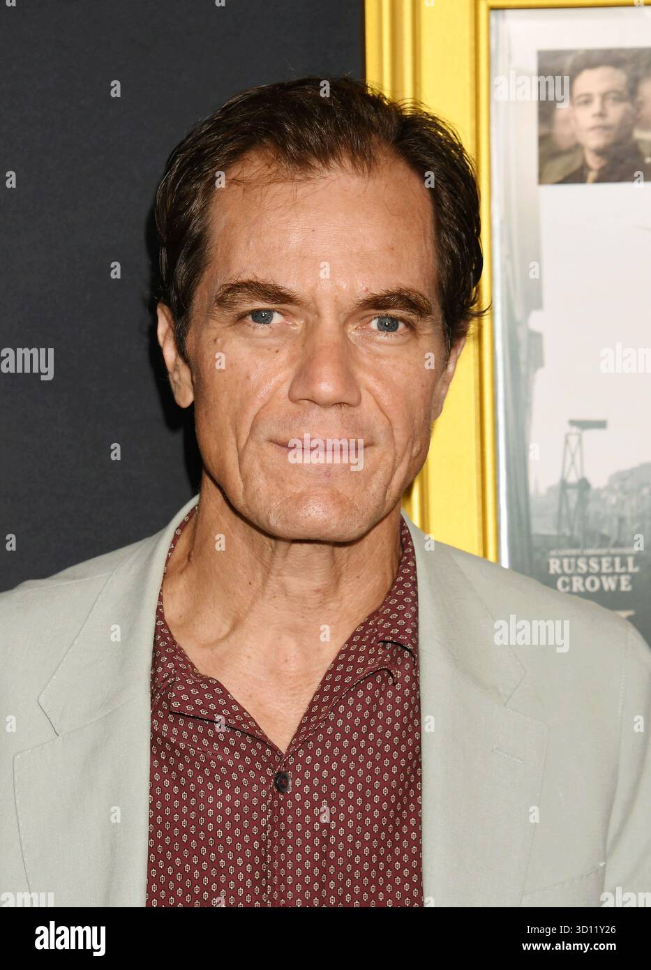 HOLLYWOOD, CALIFORNIE - 24 OCTOBRE : Michael Shannon au AFI FEST 2025 présenté par Canva “Nuremberg” projection au TCL Chinese 6 Theatres en octobre Banque D'Images