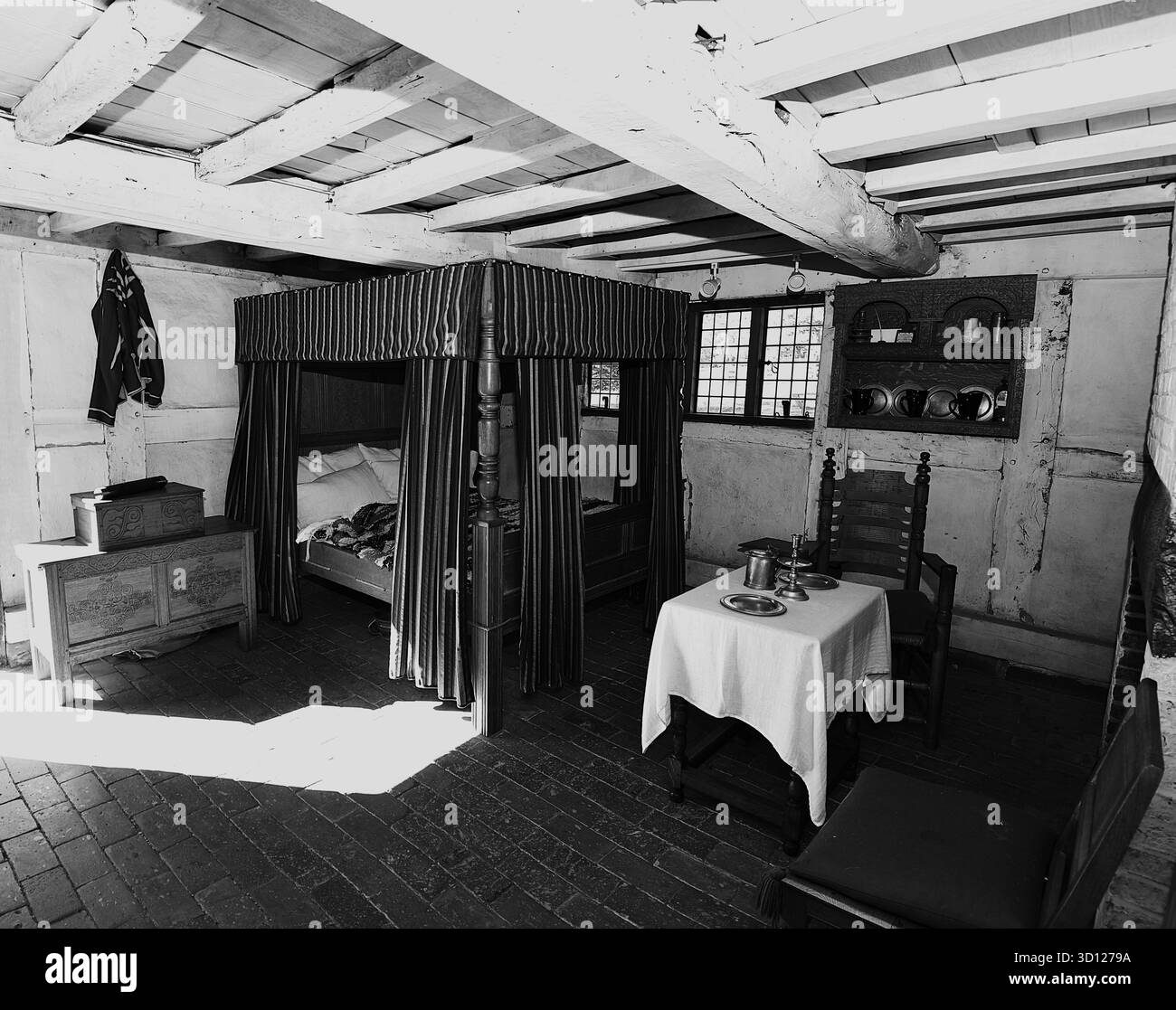 Intérieur de cottage anglais. Banque D'Images