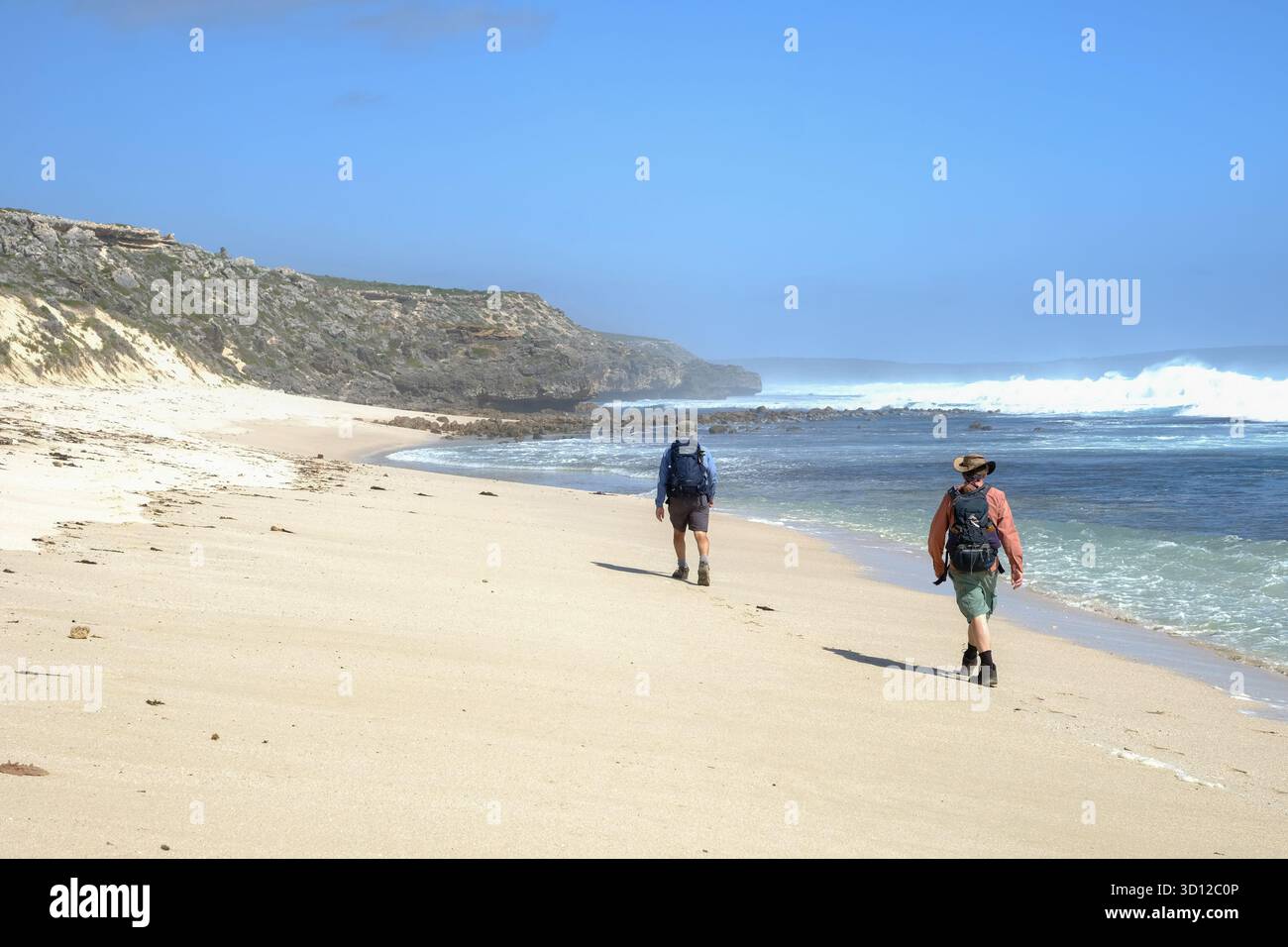 Marcheurs sur le Cap à Cape Track, Australie occidentale Banque D'Images