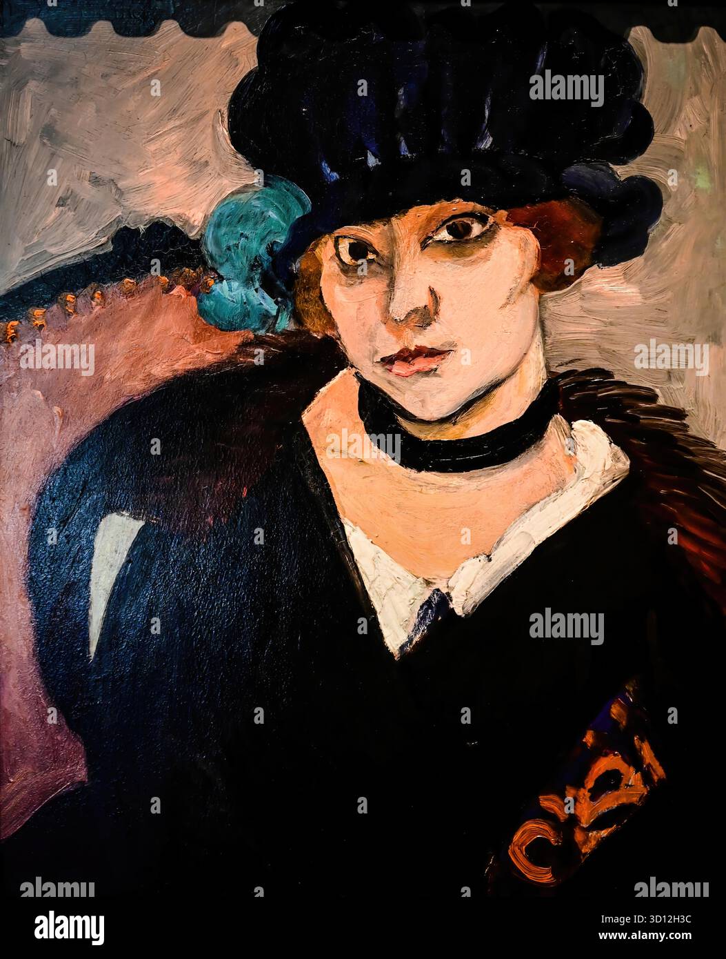 Henri Matisse - Portrait de Marguerite, 1919. Illustration de Vecteur