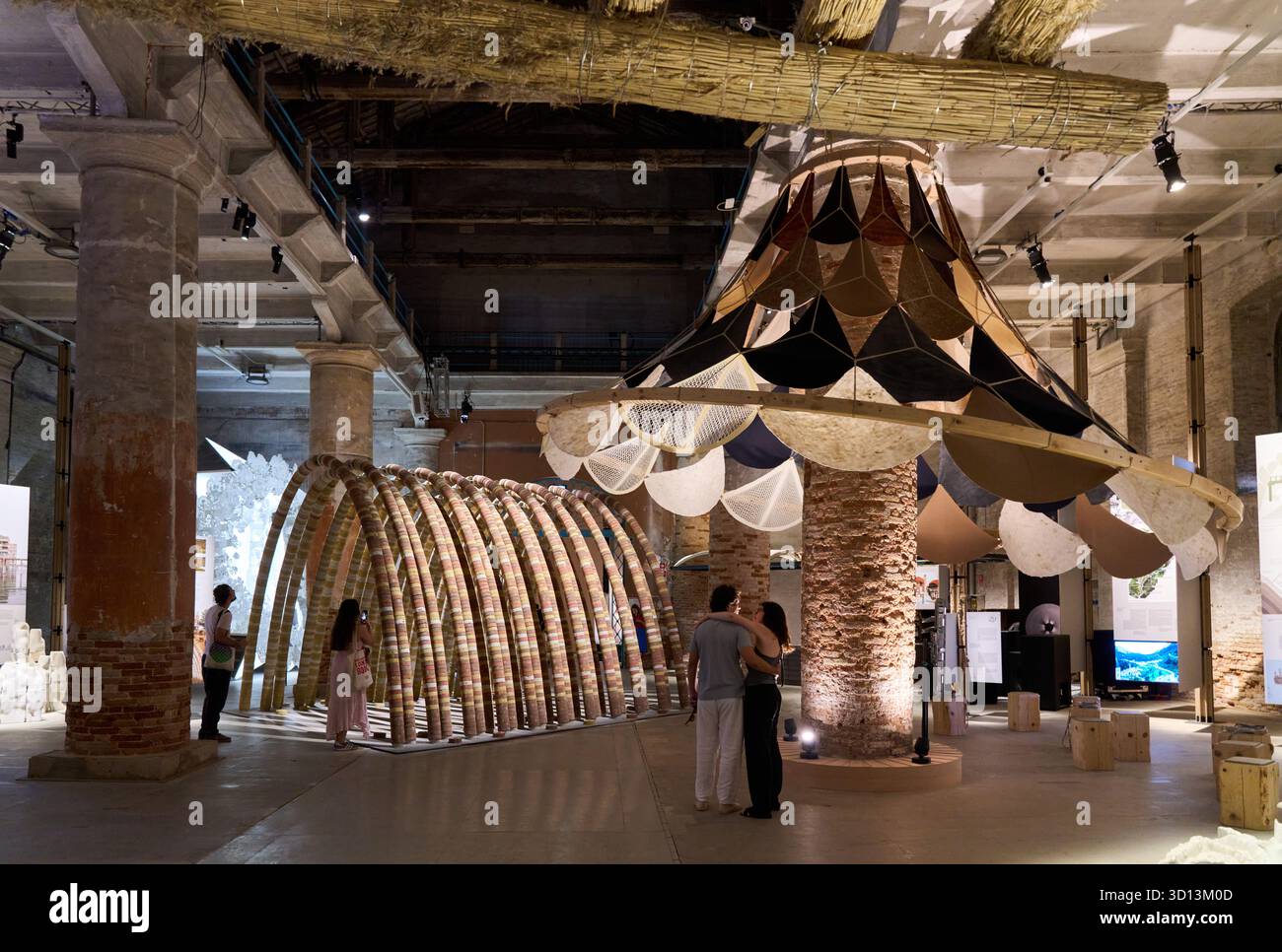 Elephant Chapel, Boonserm Premthada, Vamo, Circular Engineering for architecture (ETH Zurich), Digital structures Group, MIT Morningside Academy for D. Banque D'Images