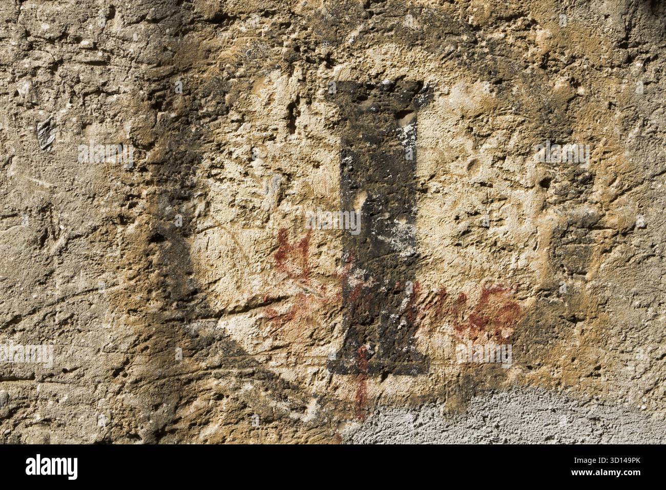 Baguette mit Aufdruck Banque D'Images