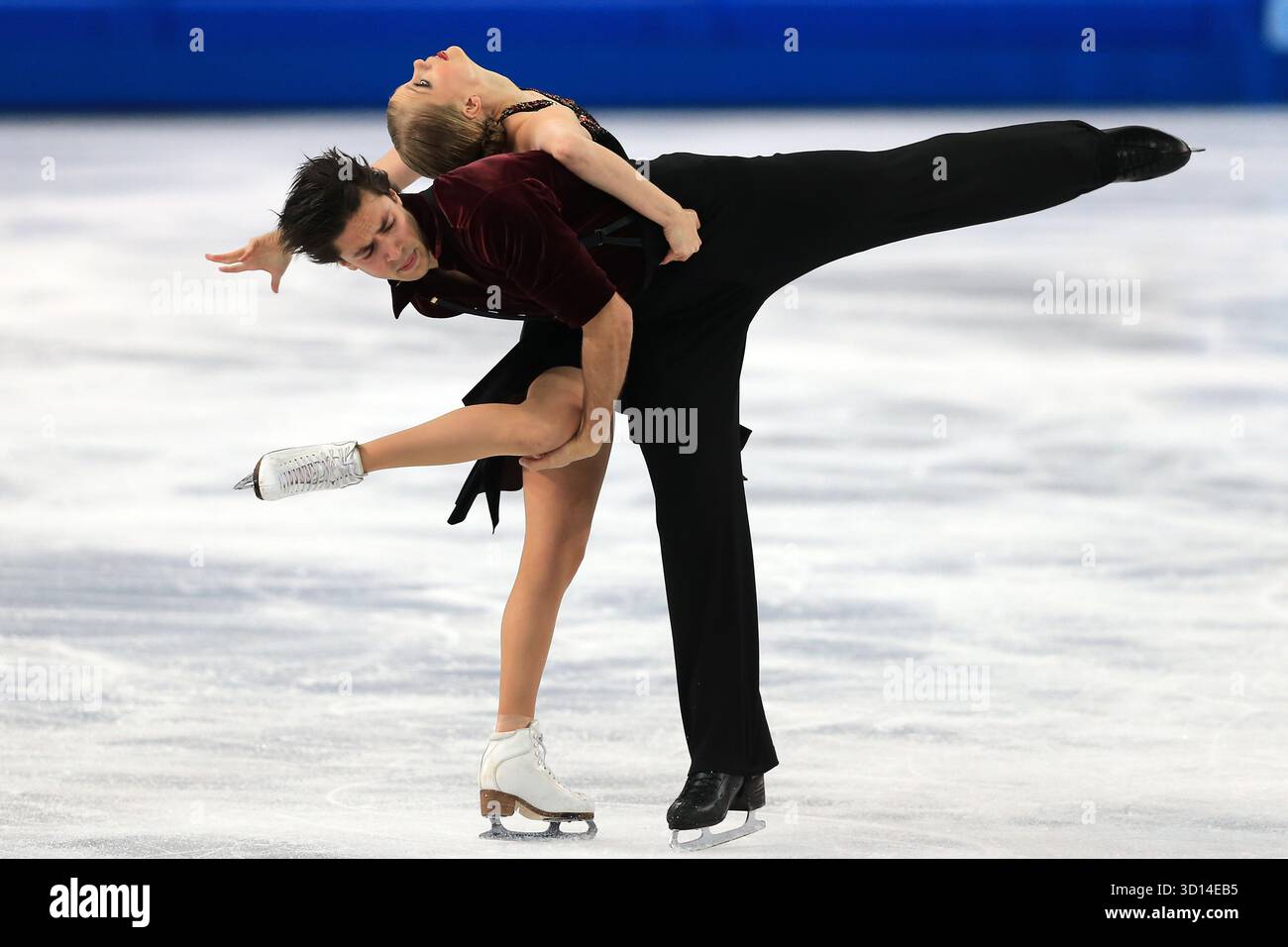 TISSERAND Kaitlyn / POJE Andrew CAN Eistanz KŸr danse sur glace libre Eiskunstlaufen patinage artistique Jeux olympiques d'hiver 2014 sotchi olympische Spiele Winterspiele in sotchi sotchi 2014 © diebilderwelt / Alamy Stock Banque D'Images