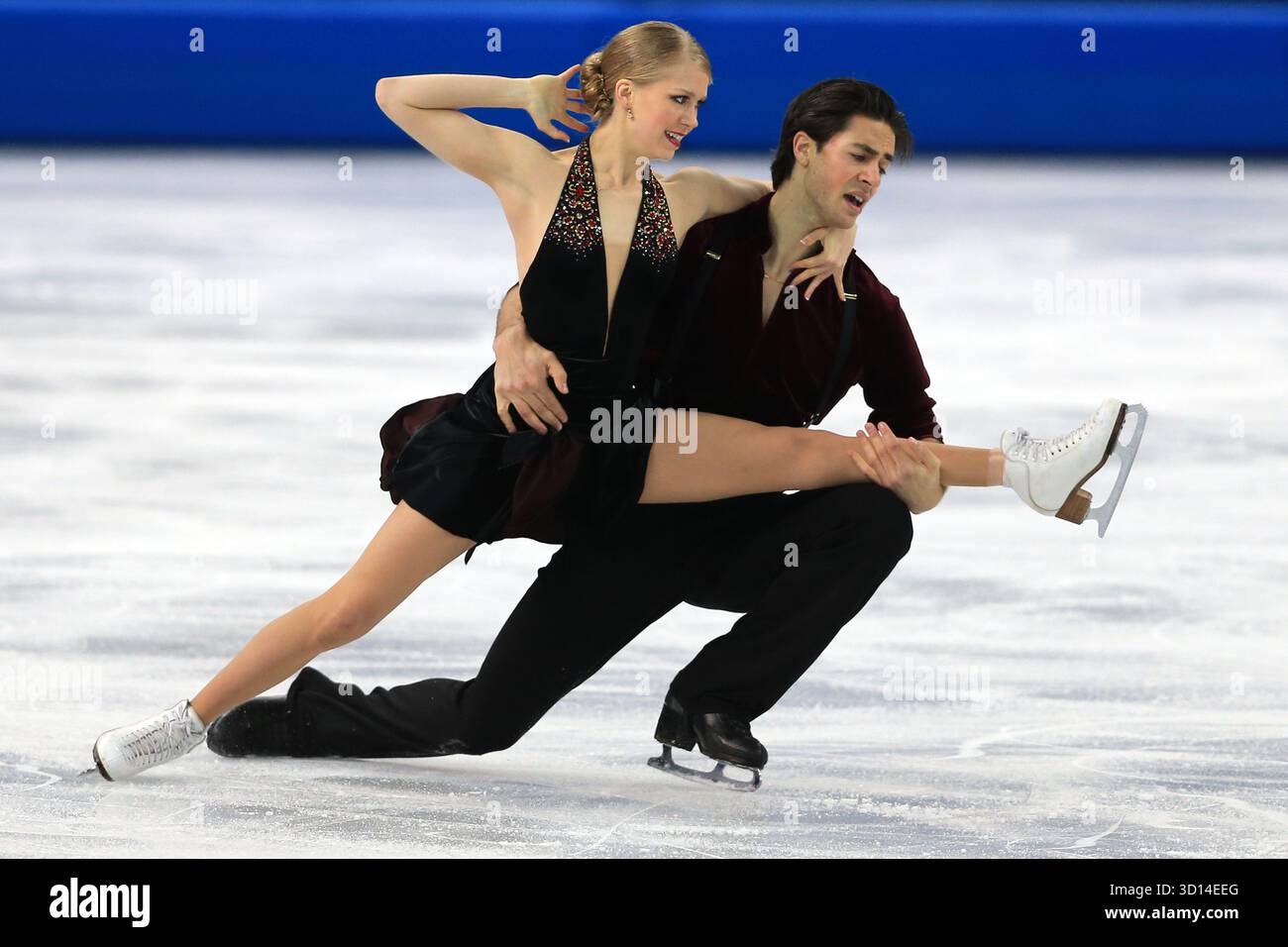 TISSERAND Kaitlyn / POJE Andrew CAN Eistanz KŸr danse sur glace libre Eiskunstlaufen patinage artistique Jeux olympiques d'hiver 2014 sotchi olympische Spiele Winterspiele in sotchi sotchi 2014 © diebilderwelt / Alamy Stock Banque D'Images