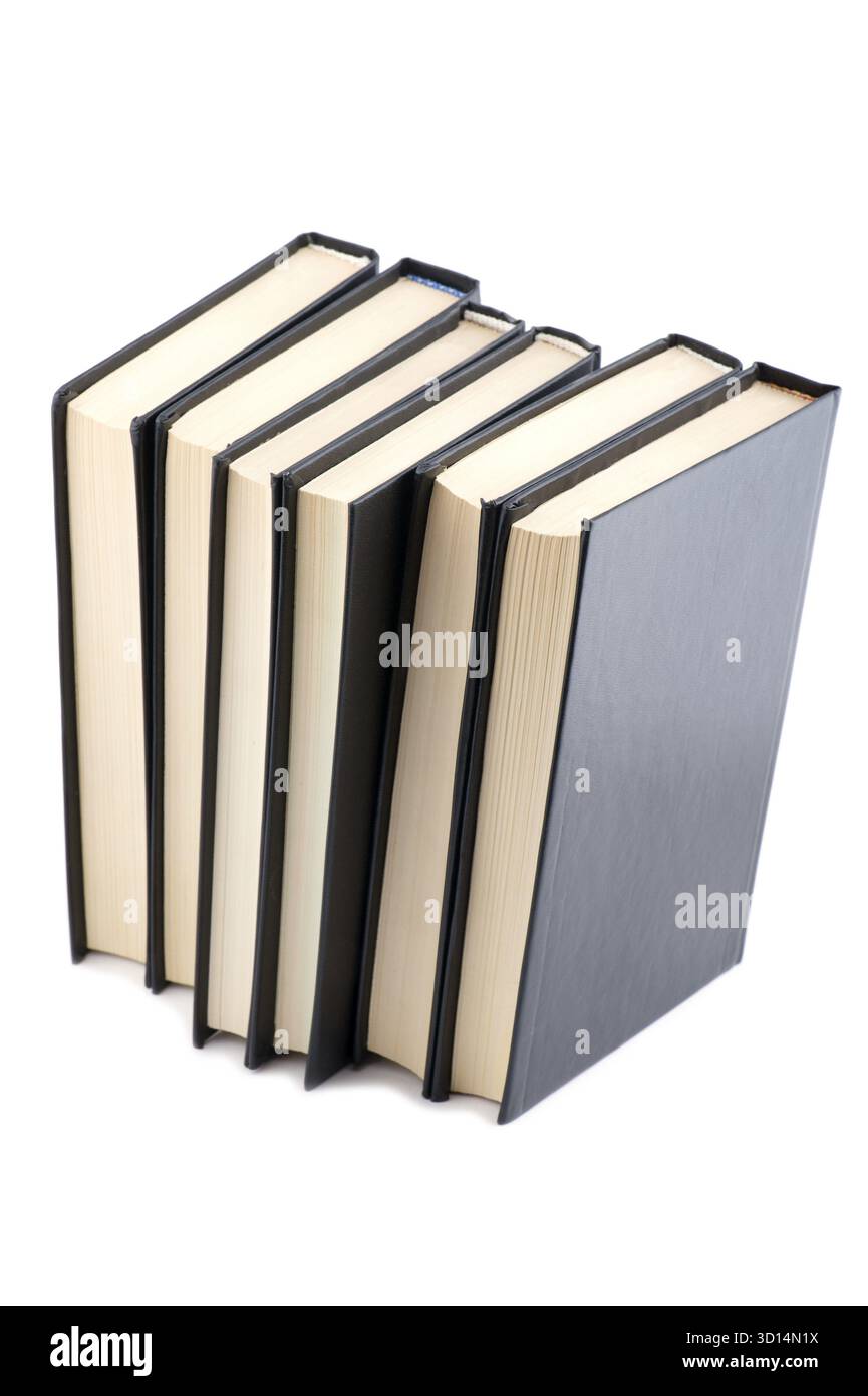 Objet sur blanc - livre gros plan Banque D'Images