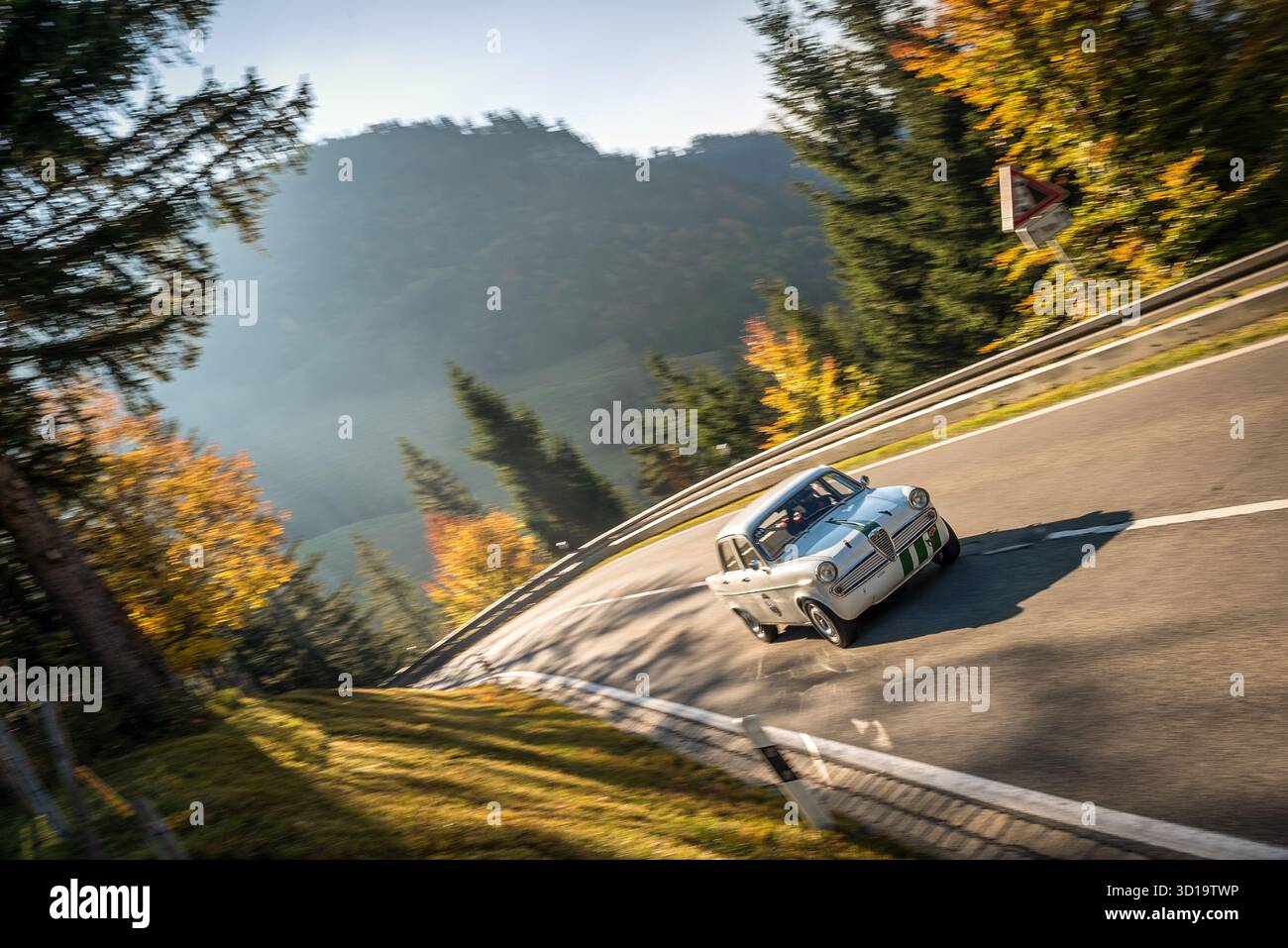 Alfa Romeo Giulietta TI à Classic car Race Jochpass Revival à Bad Hindelang, Bavière, Allemagne Banque D'Images