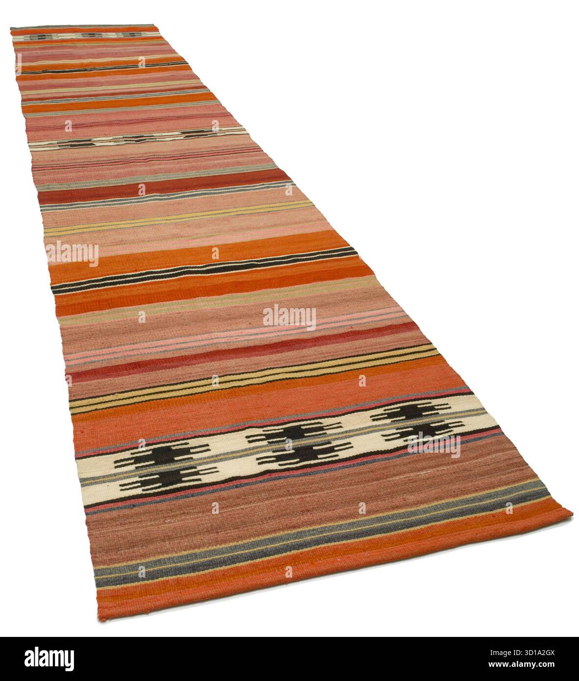 tapis sur fond blanc Banque D'Images