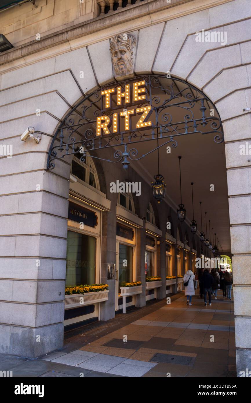 Le Ritz London Hotel Banque D'Images