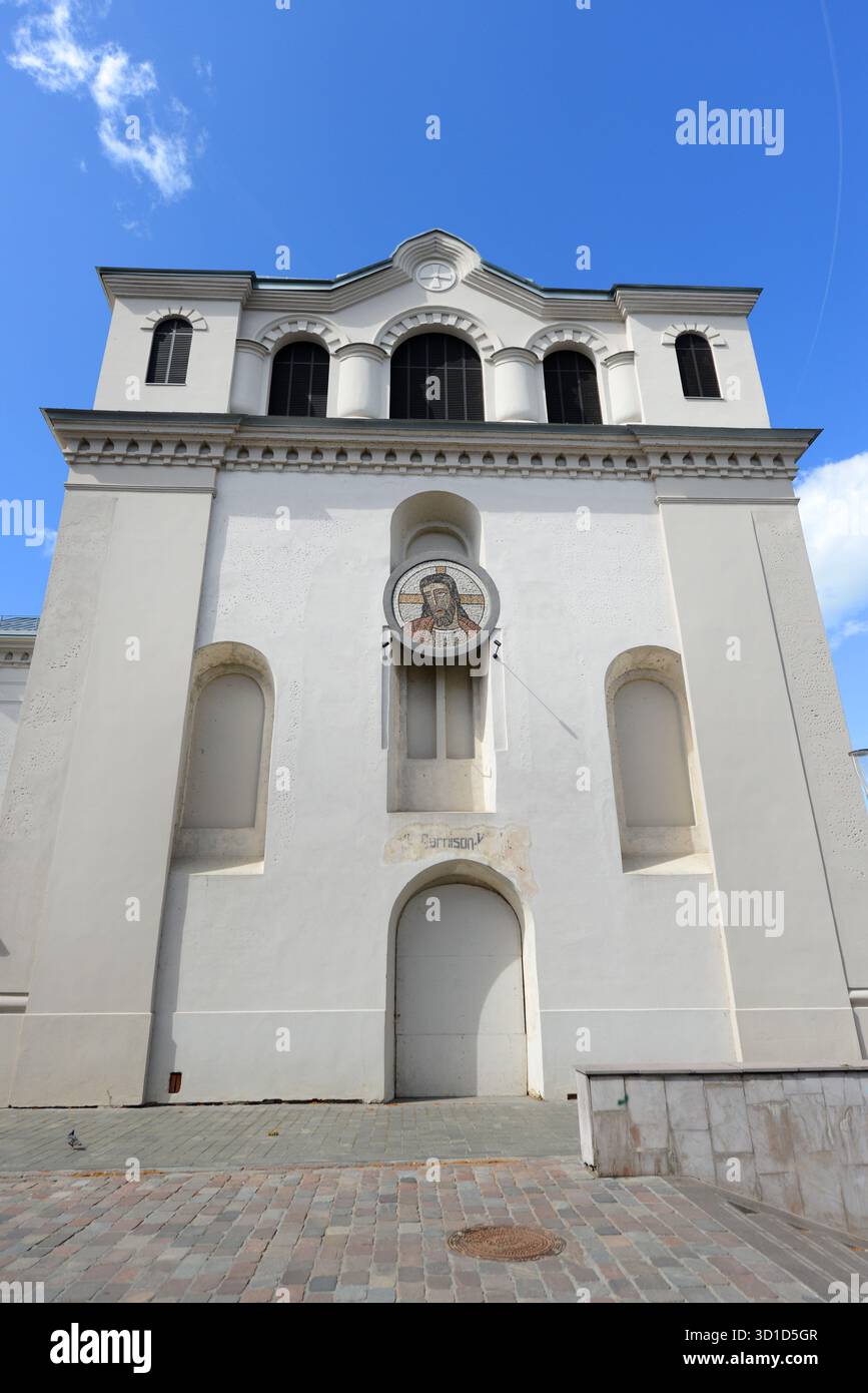L'église du Saint-Sacrement de Vilniaus gatvė à Kaunas, Lituanie. Banque D'Images