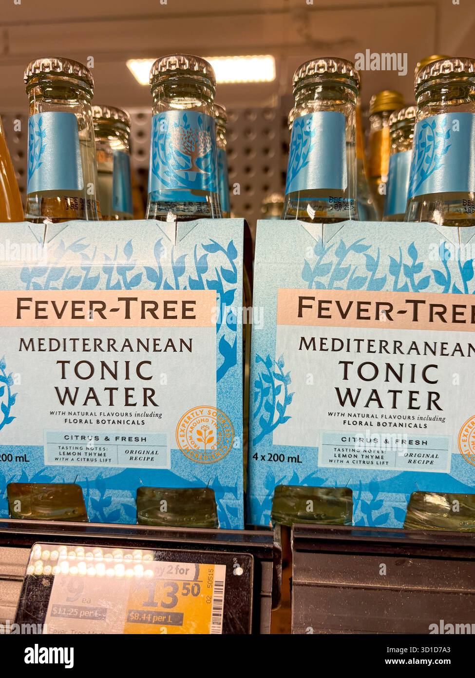 L'eau tonique de l'arbre de fièvre Banque D'Images