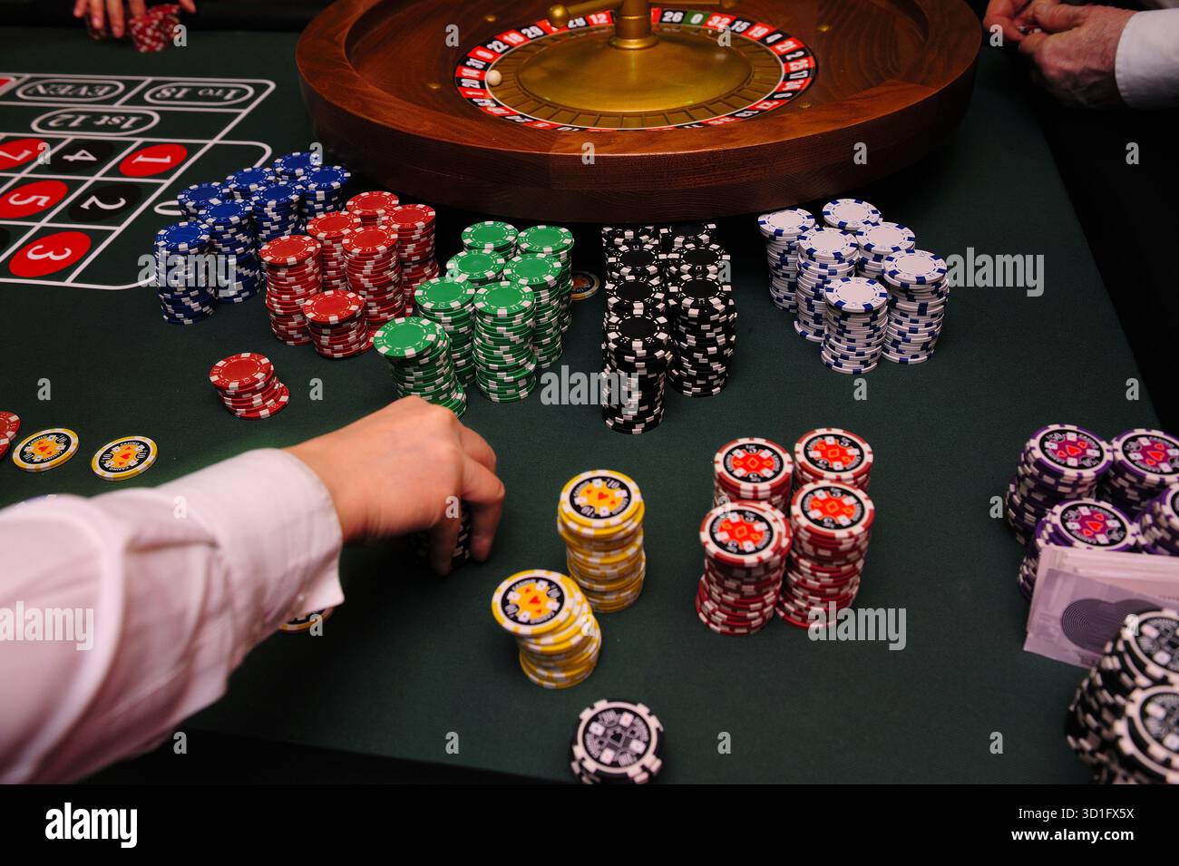 joueur, joueurs, émotions, casino, roulette, jeux d'argent, joueur, numéros, tables, paris, jeu, argent, émotions, style de vie, célébrations, entreprises, Banque D'Images