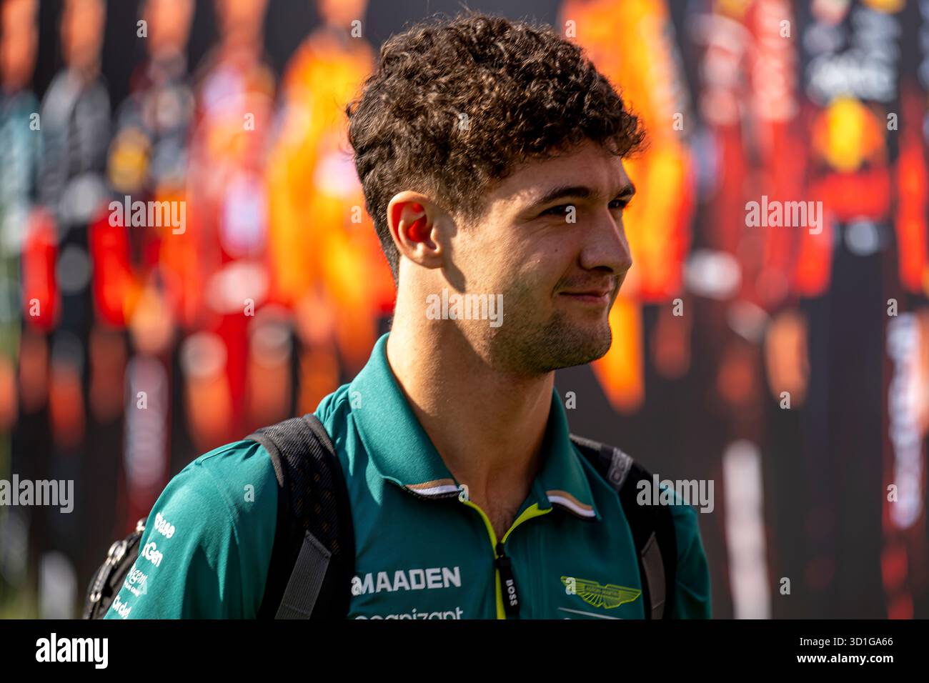 Mexico, Mexique, 26 2025 ans, Jak Crawford, pilote de développement de l'équipe de F1 Aston Martin participant à la journée du Grand Prix de Mexico 2025, qui se déroule à Mexico, au Mexique. Crédit : Michael Potts/Alamy Live News Banque D'Images