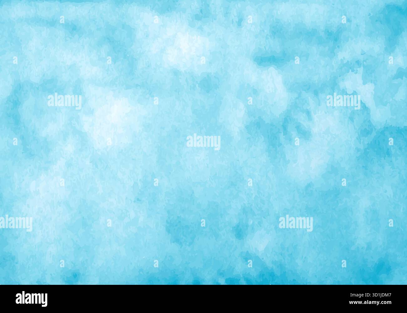 Fond de vecteur aquarelle bleu. Toile de fond de teinture carrée de peinture abstraite à la main Illustration de Vecteur