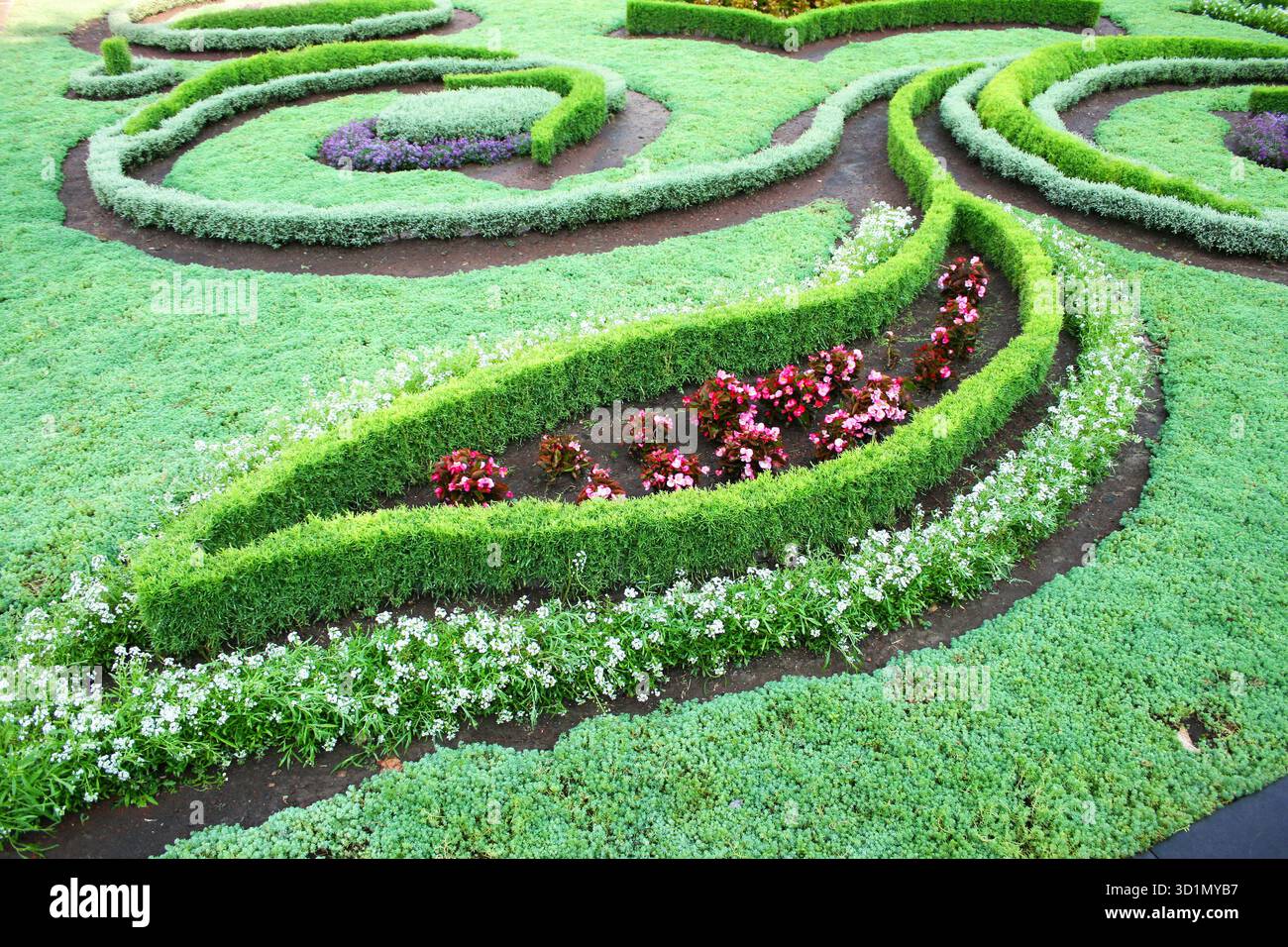 La conception de paysage Banque D'Images