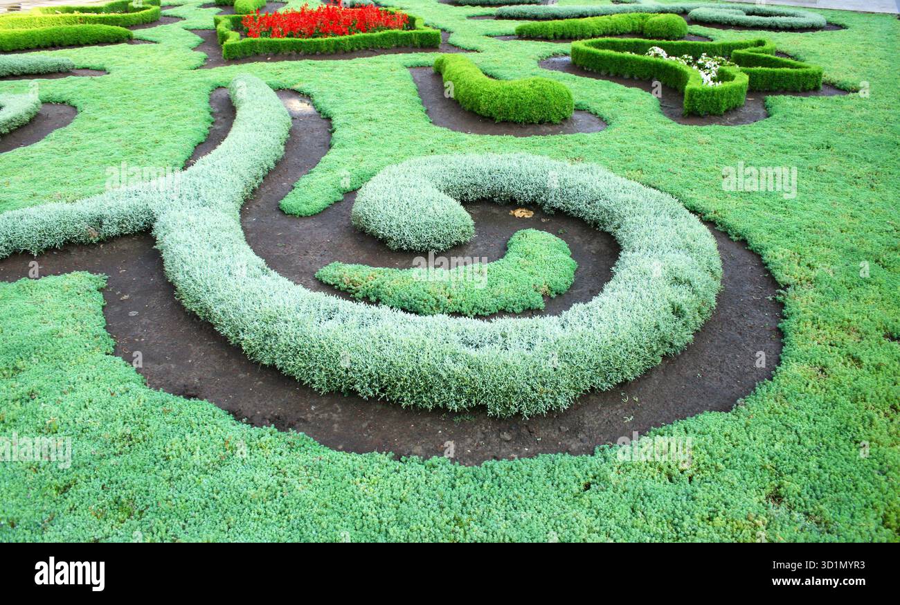 La conception de paysage Banque D'Images