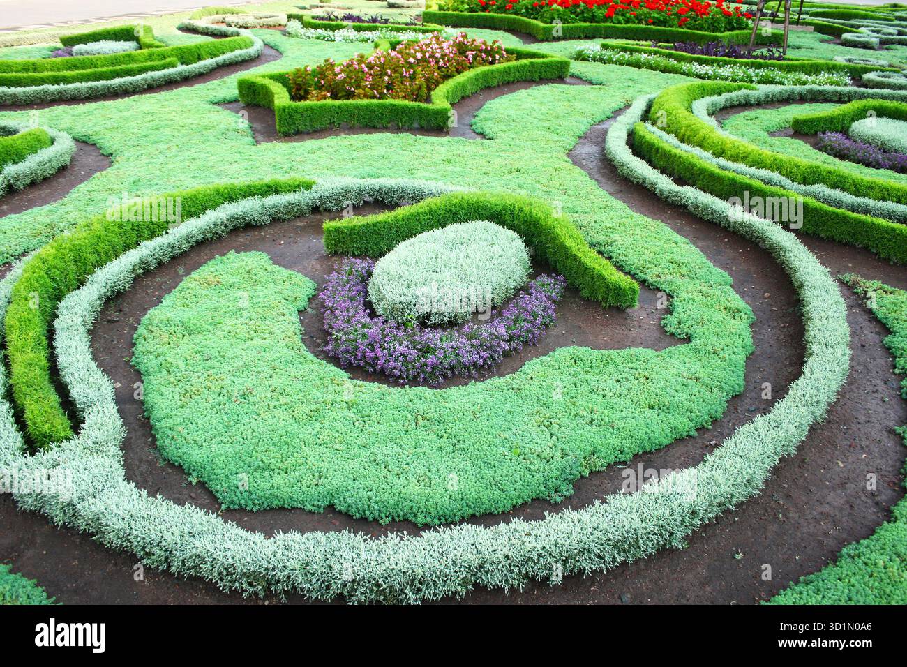 La conception de paysage Banque D'Images