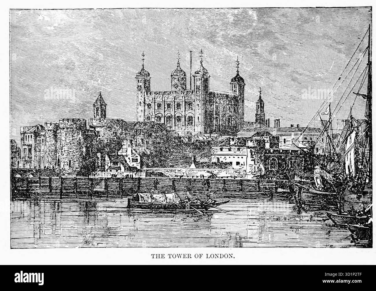 La Tour de Londres du LIVRE XIII Alfred et ses successeurs dans le volume 12, de l'histoire universelle de Ridpath : un compte rendu de l'origine, de la condition primitive et du développement ethnique des grandes races de l'humanité, et des principaux événements dans l'évolution et le progrès de la vie civilisée entre les hommes et les Nations, à partir de sources récentes et authentiques avec une enquête préliminaire sur le temps, le lieu et la manière du commencement par Ridpath, John Clark, 1840-1900 publié en 1897 Banque D'Images