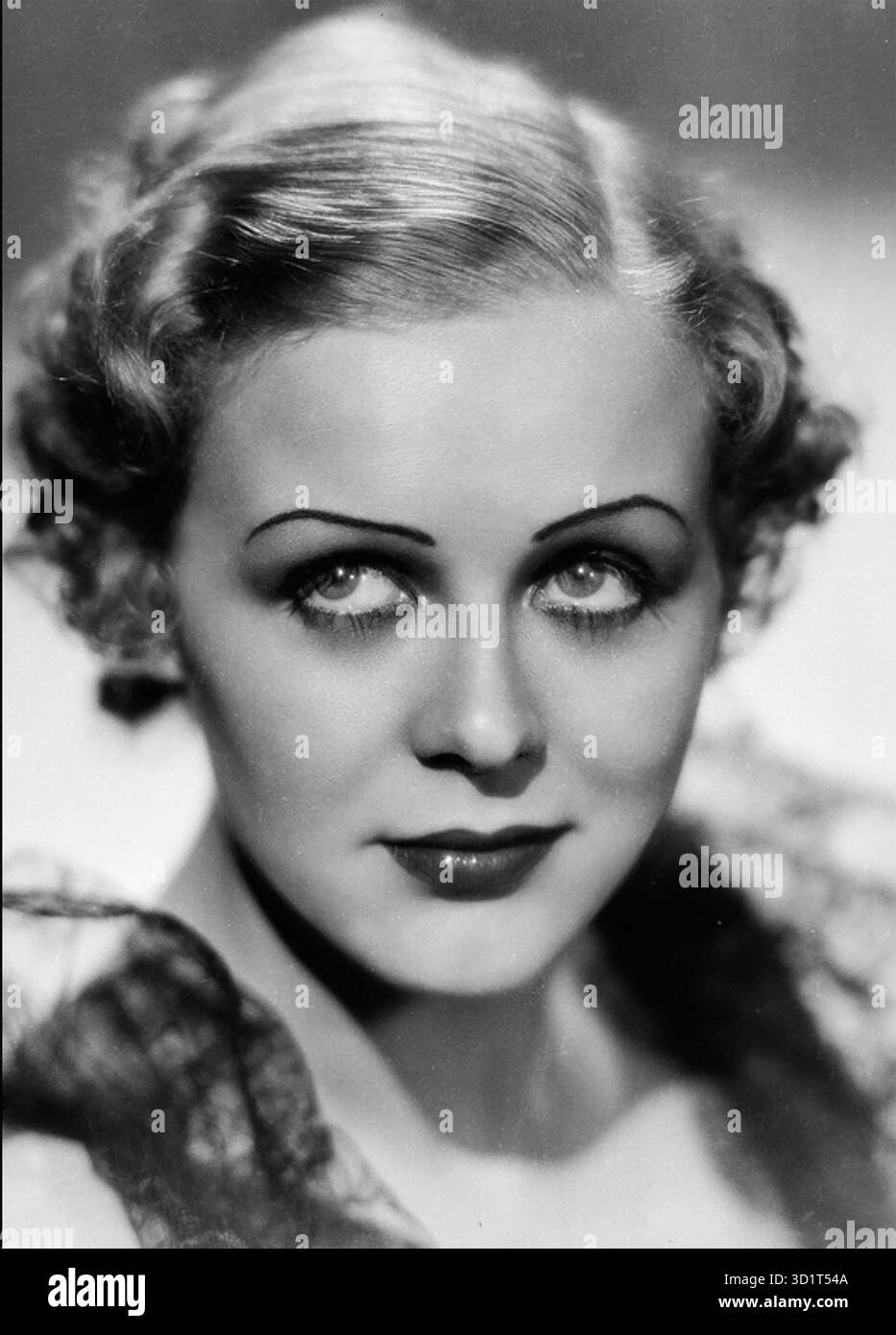 GLORIA STUART (1910-2010) actrice américaine vers 1936 Banque D'Images