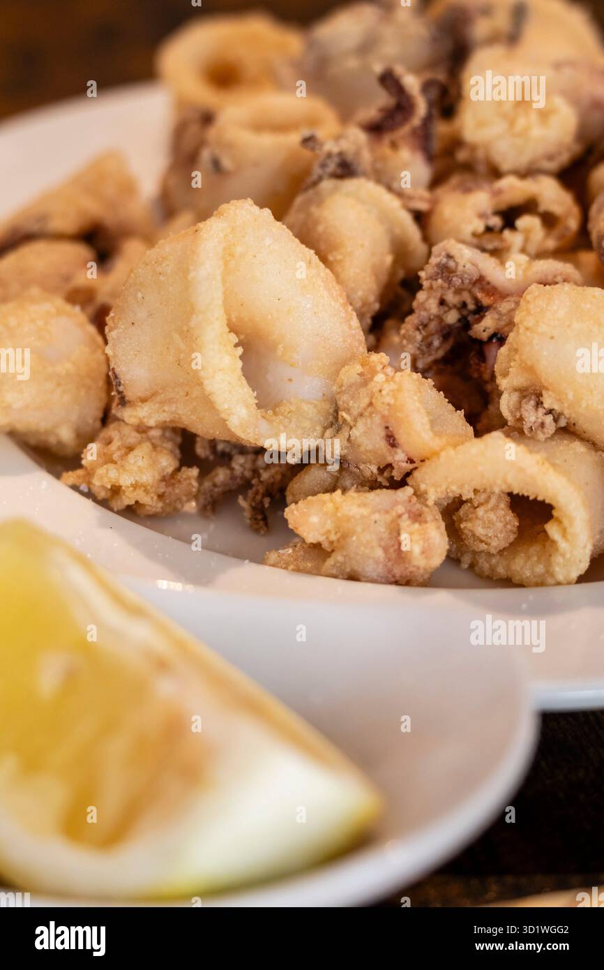 Calmars de style andalou Banque D'Images