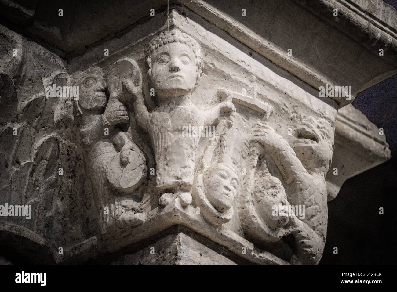 Capital avec la pesée des âmes Banque D'Images