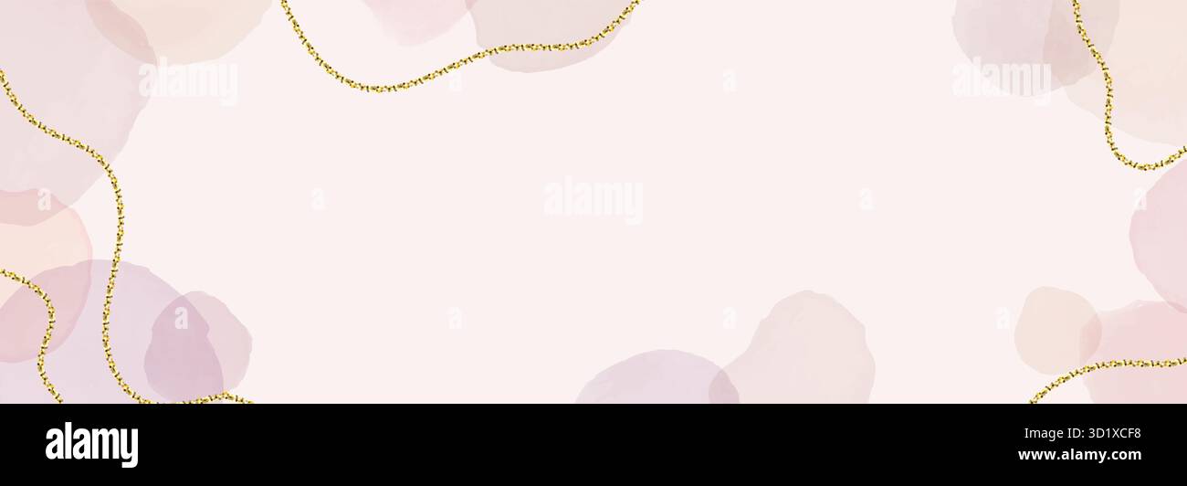 Fond d'art abstrait taches de cercle d'aquarelle, coup de pinceau d'aquarelle. Illustration d'aquarelle texturée colorée bleue, rose, verte, beige Illustration de Vecteur