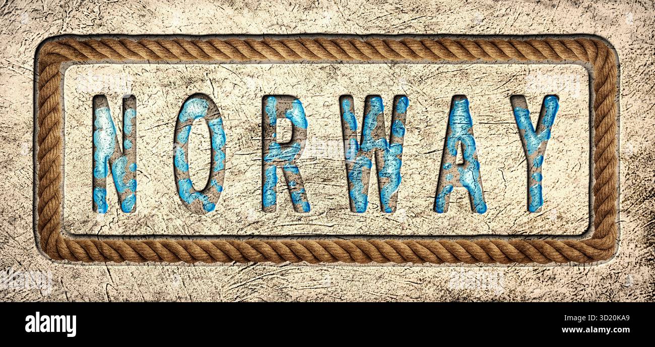 Norway Yachting et Nautical Vibes Banque D'Images