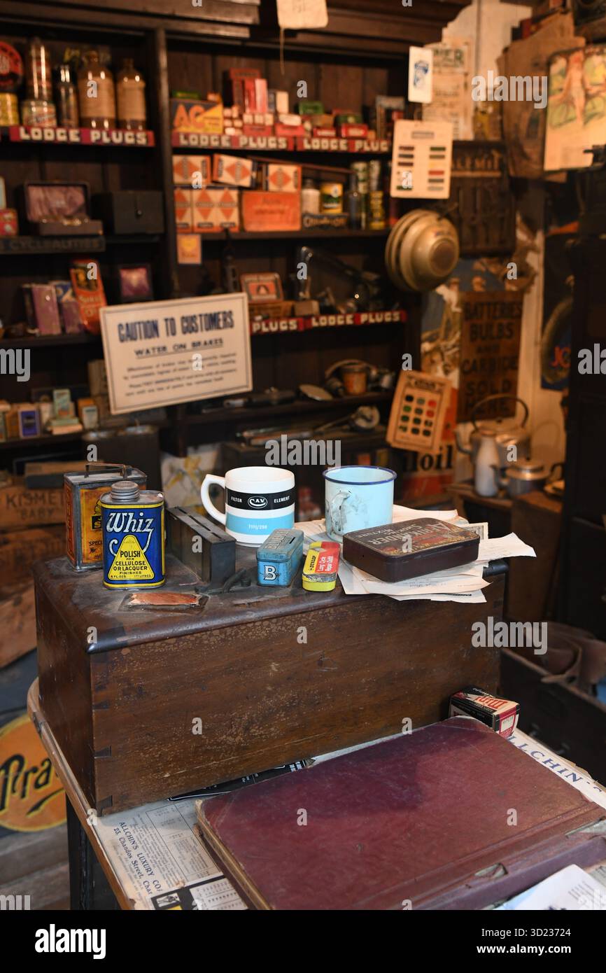 Atelier vintage Banque D'Images