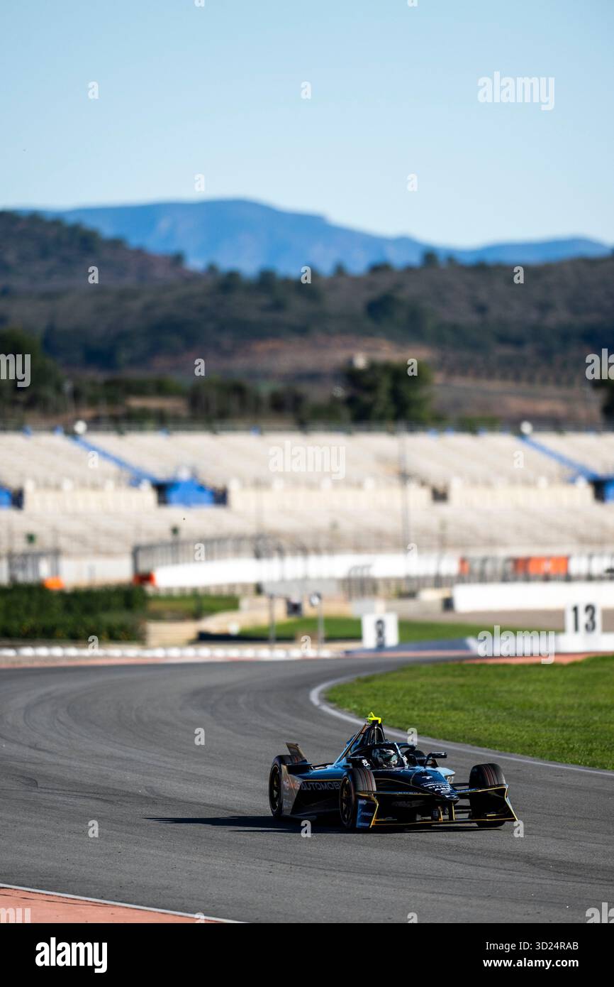 07 GUNTHER Maximilian (ger), DS Penske, DS E-TENSE FE25, action lors des essais de pré-saison de Valence 2025 du Championnat du monde ABB FIA Formula E 2025-26, sur le circuit Ricardo Tormo du 27 au 31 octobre 2025 à Cheste, Espagne - photo Fabrizio Boldoni / DPPI crédit : DPPI Media/Alamy Live News Banque D'Images