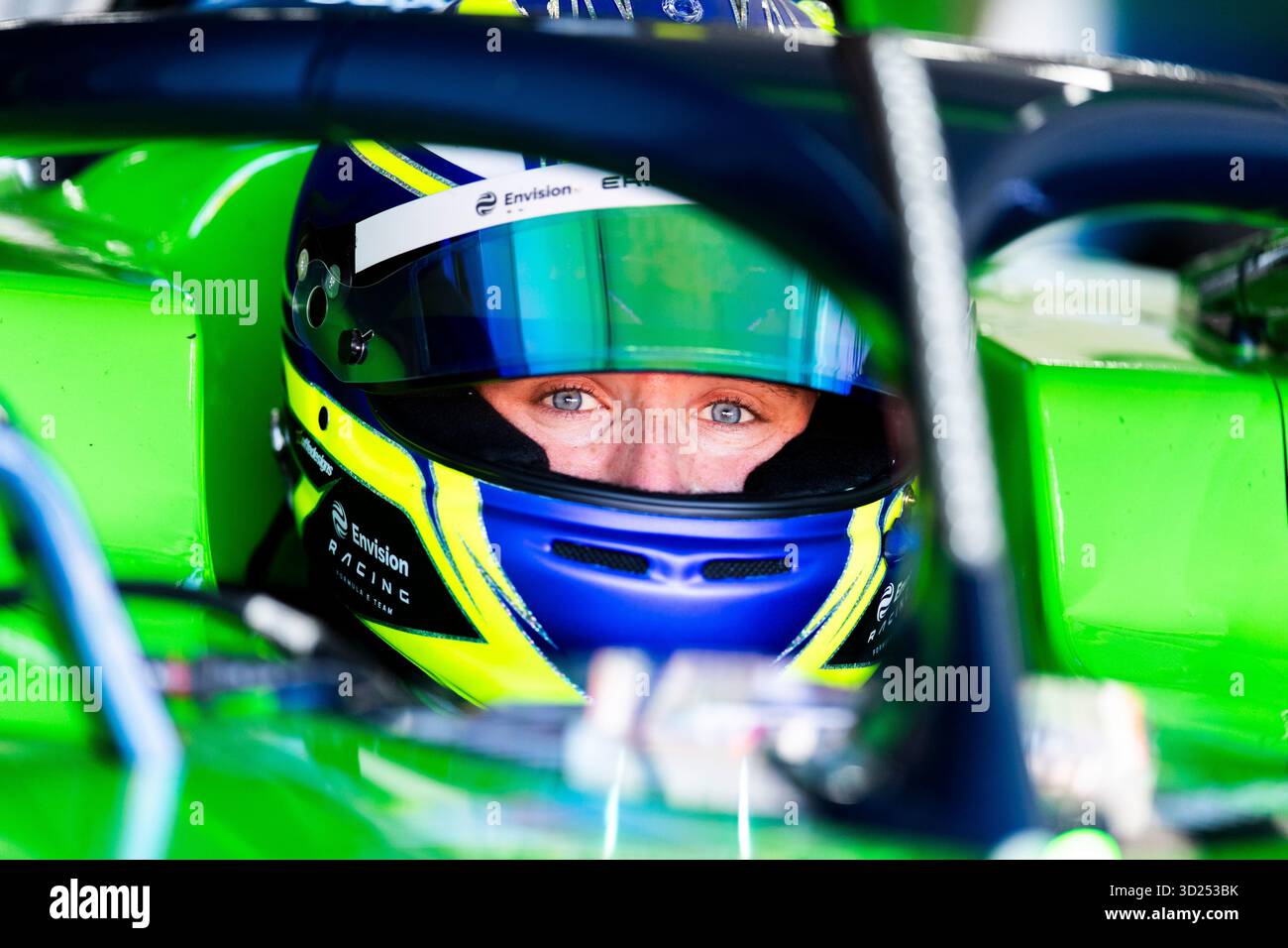 Cheste, Espagne. 30 octobre 2025. ERIKSSON Joel (swe), Envision Racing, Jaguar I-type 7, portrait lors des essais de pré-saison de Valence 2025 du Championnat du monde ABB FIA Formula E 2025-26, sur le circuit Ricardo Tormo du 27 au 31 octobre 2025 à Cheste, Espagne - photo Fabrizio Boldoni/DPPI crédit : DPPI Media/Alamy Live News crédit : DPPI Media/Alamy Live News Banque D'Images