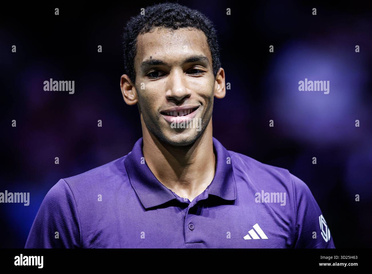 Nanterre, France. 30 octobre 2025. Felix AUGER-ALIASSIME du Canada lors de la quatrième journée du tournoi de tennis Rolex Paris Masters 2025, ATP Masters 1000 le 30 octobre 2025 à la Defense Arena de Nanterre près de Paris, France - photo Matthieu Mirville/DPPI crédit : DPPI Media/Alamy Live News Banque D'Images