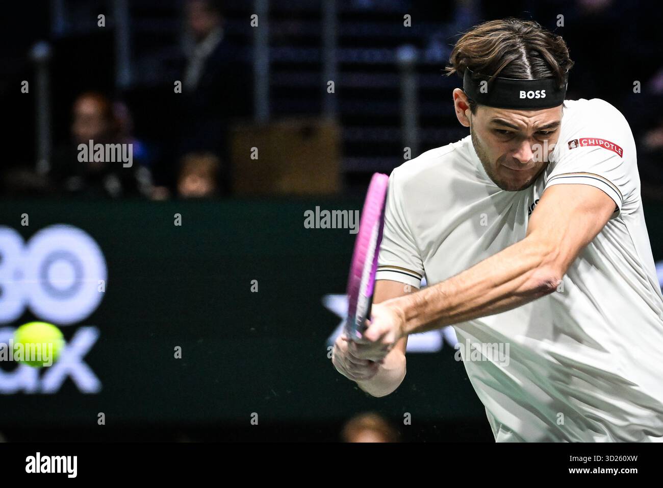 Nanterre, France. 30 octobre 2025. Taylor FRITZ des Etats-Unis lors de la quatrième journée du tournoi de tennis Rolex Paris Masters 2025, ATP Masters 1000 le 30 octobre 2025 à la Defense Arena de Nanterre près de Paris, France - photo Matthieu Mirville/DPPI crédit : DPPI Media/Alamy Live News Banque D'Images