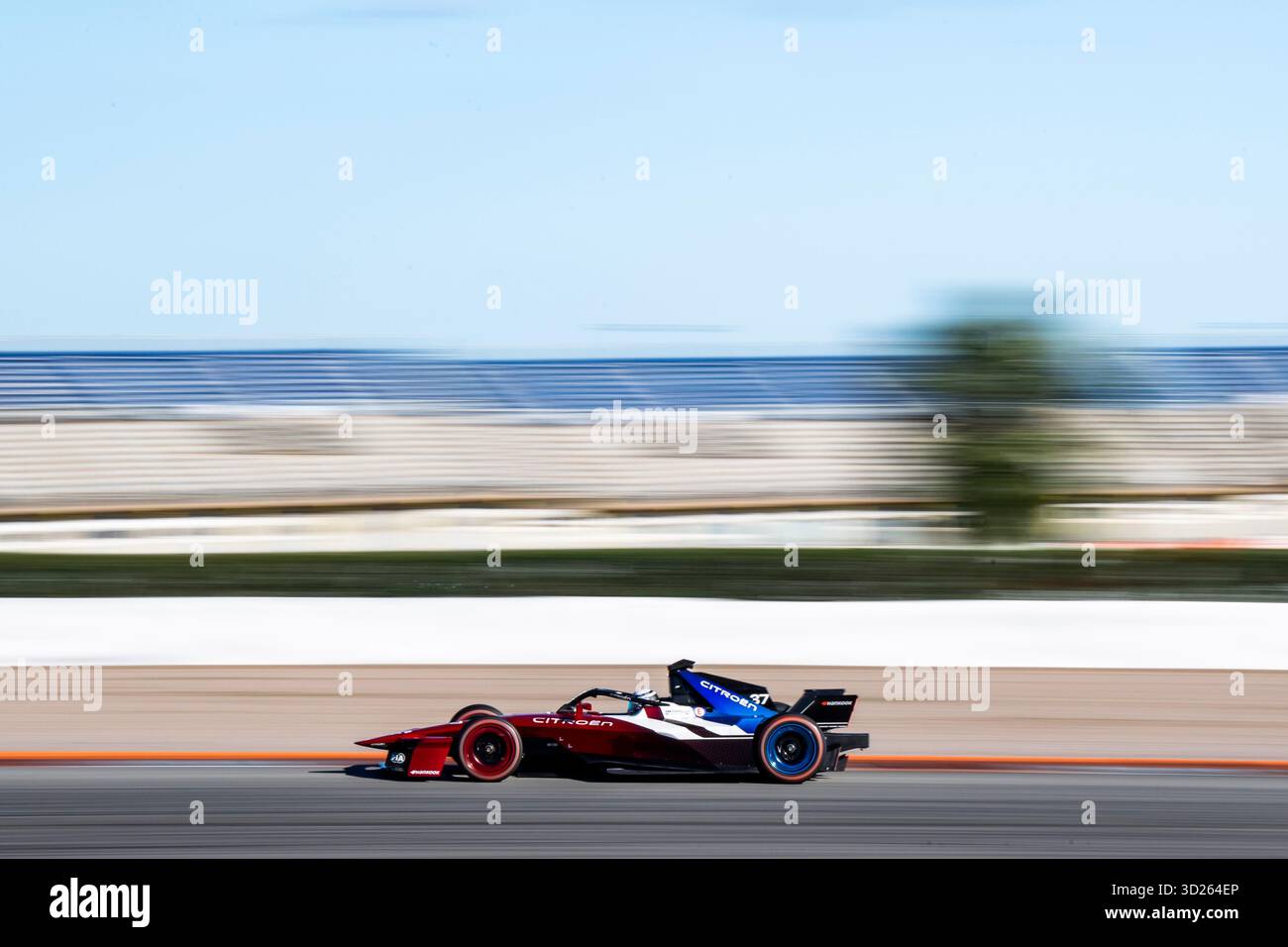 37 CASSIDY Nick (nzl), Citroën Racing Formula E Team, Citroën, action lors des essais de pré-saison de Valence 2025 du Championnat du monde ABB FIA Formula E 2025-26, sur le circuit Ricardo Tormo du 27 au 31 octobre 2025 à Cheste, Espagne - photo Fabrizio Boldoni / DPPI Banque D'Images