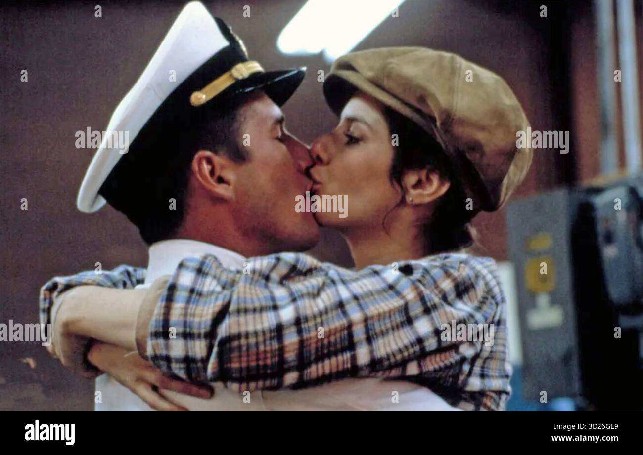 UN OFFICIER ET Un GENTLEMAN 1982 film Paramount Pictures avec Richard Gere et Debra Winger Banque D'Images