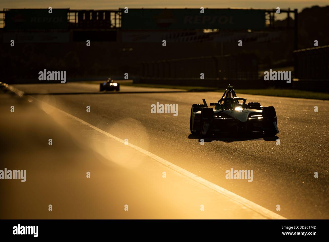 Lors des essais de pré-saison 2025 Valence du Championnat du monde ABB FIA Formula E 2025-26, sur le circuit Ricardo Tormo du 27 au 31 octobre 2025 à Cheste, Espagne - photo Julien Delfosse / DPPI Banque D'Images