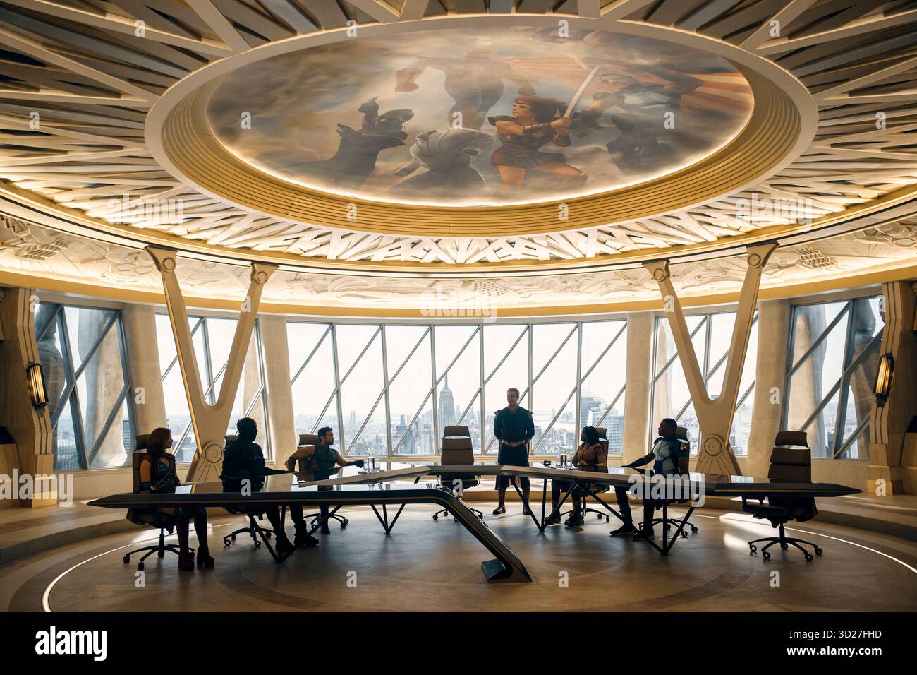 The Boys (2019-) série télévisée créée par Eric Kripke et mettant en vedette Karl Urban, Jack Quaid et Antony Starr. Une série de super-héros satirique où les justiciers combattent des individus corrompus superpuissants et des conspirations gouvernementales. Publicité toujours de la saison 4 USAGE ÉDITORIAL SEULEMENT. Crédit : vidéo BFA / Amazon Prime Banque D'Images