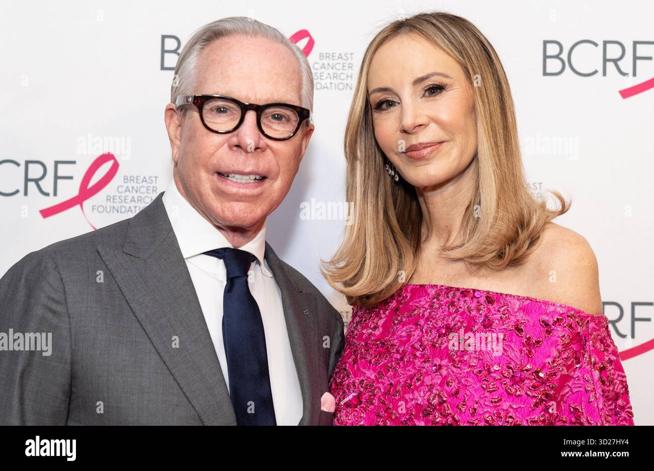 30 octobre 2025, New York, New York, États-Unis : Tommy Hilfiger et Dee Hilfiger assistent au déjeuner de remise des prix de la Breast cancer Research Foundation au Hilton Midtown à New York, NY, le 30 octobre 2025. (Crédit image : © Lev Radin/Pacific Press via ZUMA Press Wire) USAGE ÉDITORIAL SEULEMENT ! Non destiné à UN USAGE commercial ! Banque D'Images