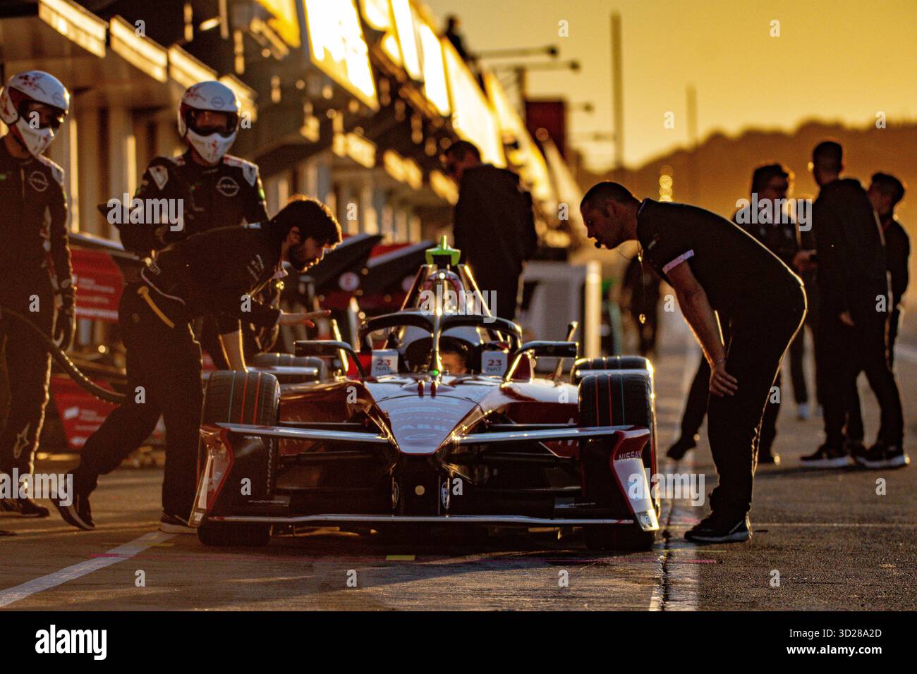 Formule E essais de pré-saison pour femmes 2025/26 - Nismo Banque D'Images