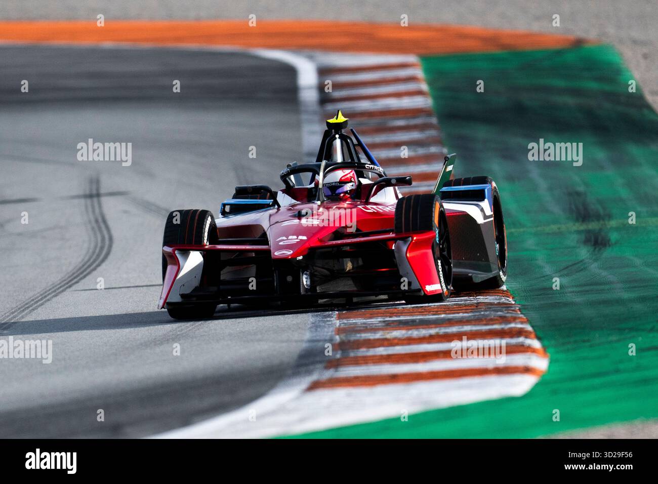 25 CALDERON Tatiana (col), Citroën Racing Formula E Team, Citroën, action lors des essais de pré-saison de Valence 2025 du Championnat du monde ABB FIA Formula E 2025-26, sur le circuit Ricardo Tormo du 27 au 31 octobre 2025 à Cheste, Espagne - photo Fabrizio Boldoni / DPPI Banque D'Images
