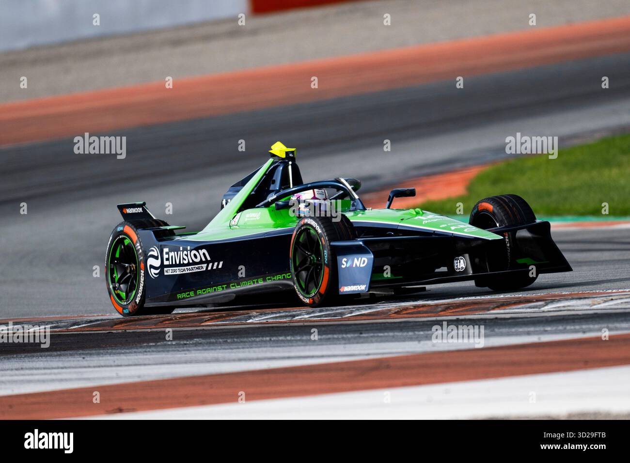 14 LLOYD Ella (gbr), Envision Racing, Jaguar I-type 7, action lors des essais de pré-saison de Valence 2025 du Championnat du monde ABB FIA Formula E 2025-26, sur le circuit Ricardo Tormo du 27 au 31 octobre 2025 à Cheste, Espagne - photo Fabrizio Boldoni / DPPI Banque D'Images