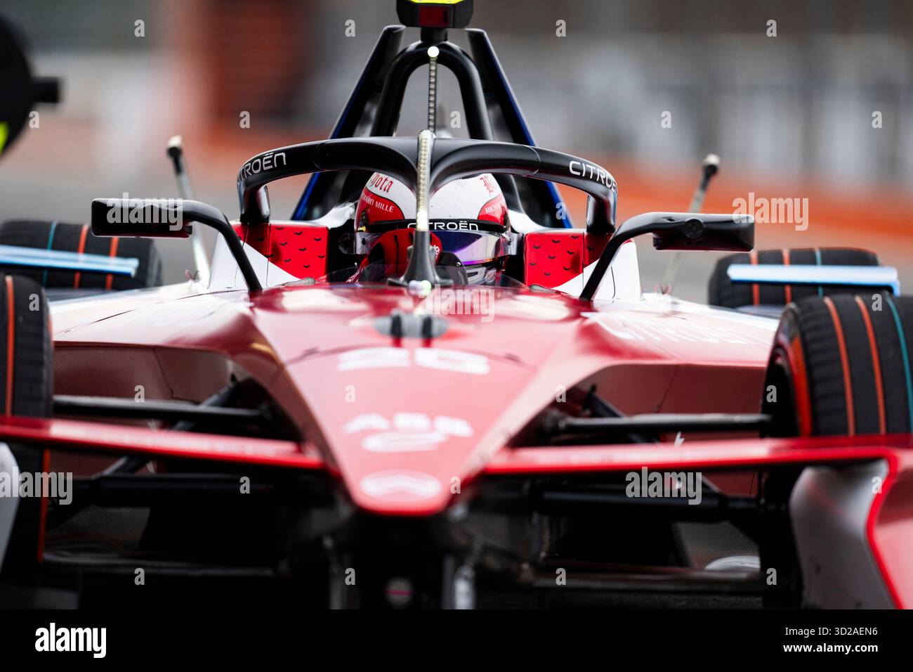 25 CALDERON Tatiana (col), Citroën Racing Formula E Team, Citroën, action lors des essais de pré-saison de Valence 2025 du Championnat du monde ABB FIA Formula E 2025-26, sur le circuit Ricardo Tormo du 27 au 31 octobre 2025 à Cheste, Espagne - photo Fabrizio Boldoni / DPPI Banque D'Images