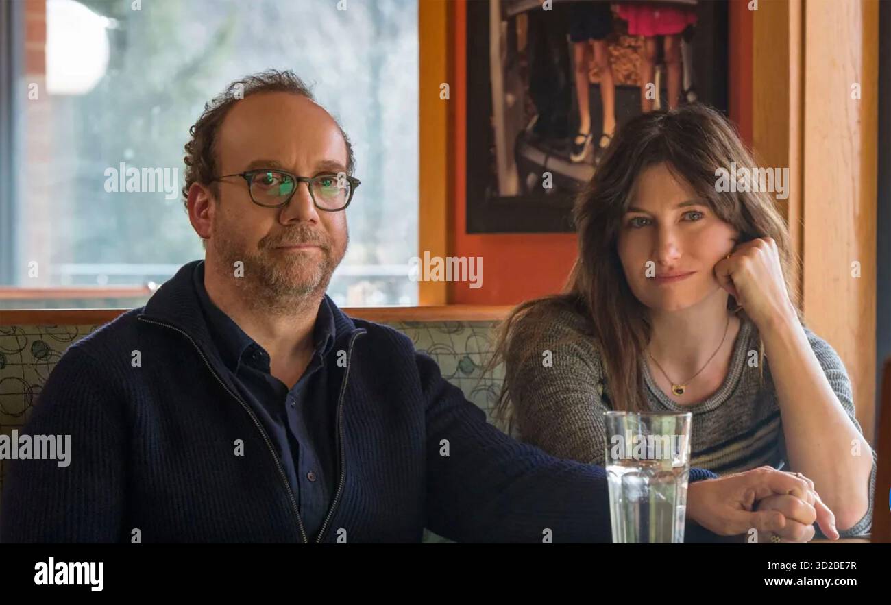 VIE PRIVÉE 2018 Netflix film avec Paul Giamatti et Kathryn Hahn Banque D'Images