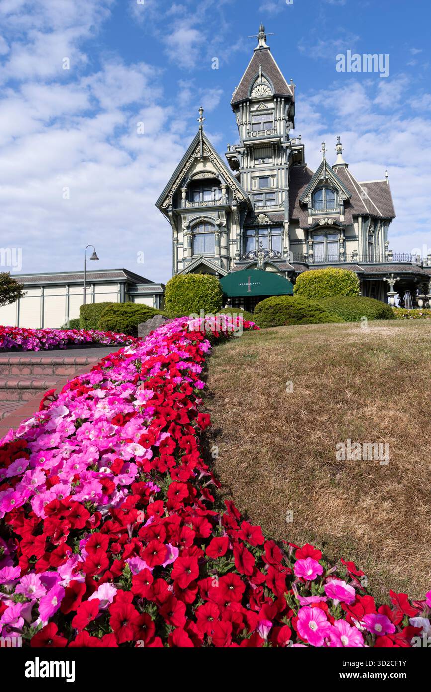 Carson Mansion, Eureka, Californie Banque D'Images