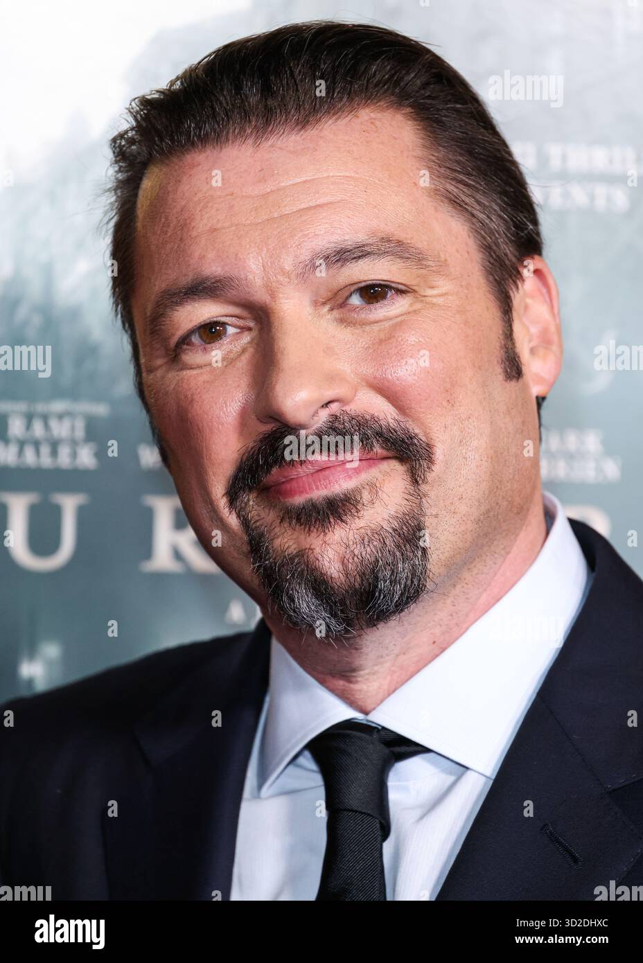 HOLLYWOOD, LOS ANGELES, CALIFORNIE, États-Unis - 24 OCTOBRE : le scénariste et producteur américain James Vanderbilt arrive au Fest 2025 AFI (American film Institute) présenté par Canva - première de « Nuremberg » de Sony Pictures Classics qui s'est tenue au TCL Chinese Theatre IMAX le 24 octobre 2025 à Hollywood, Los Angeles, Californie, États-Unis. (Photo de Xavier Collin/image Press Agency) Banque D'Images