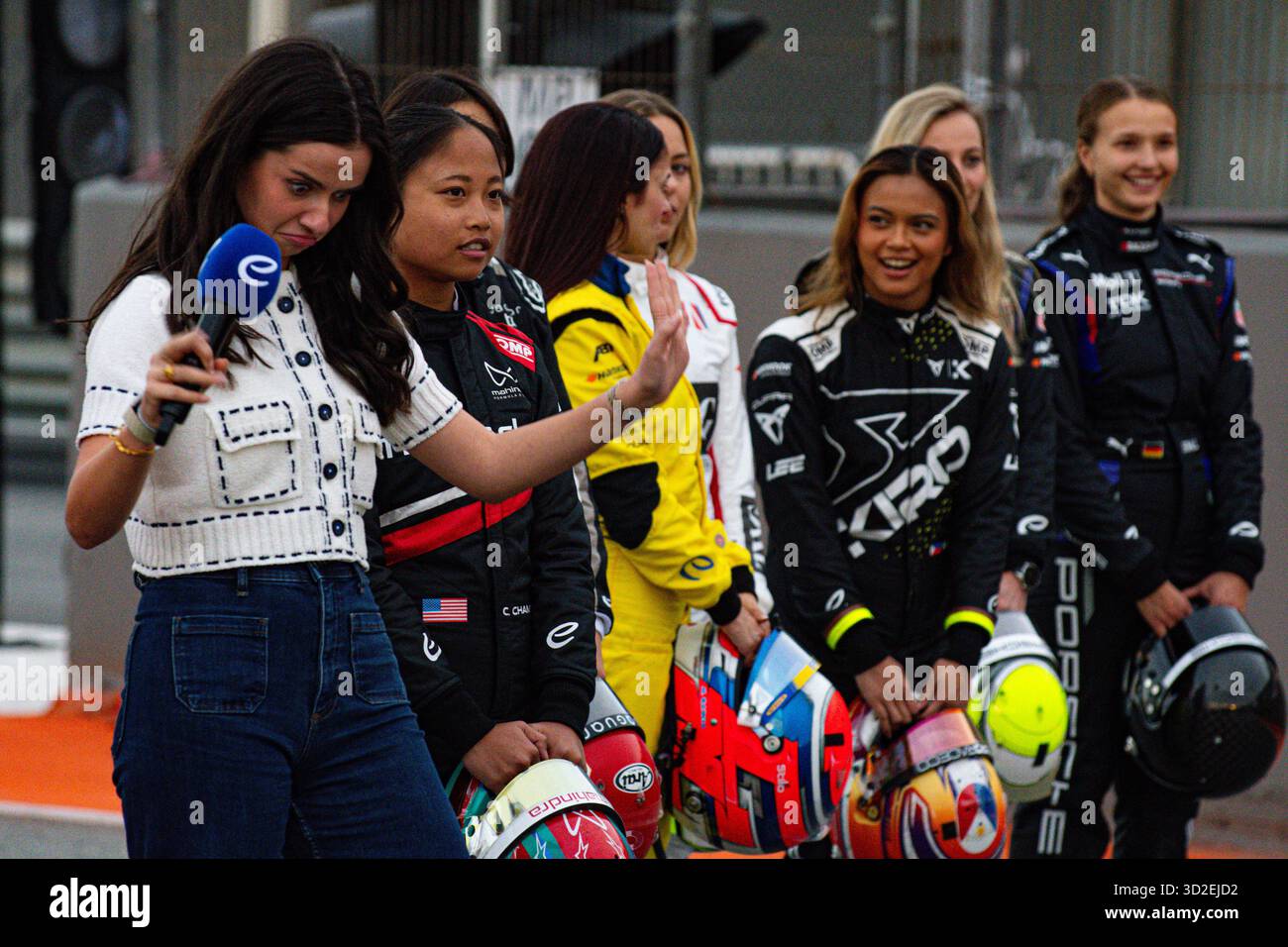Formule E essais d'avant-saison pour femmes 2025/26 Banque D'Images