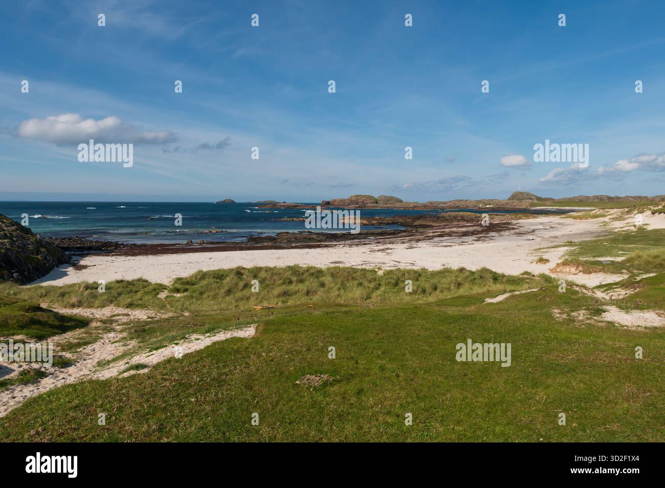 Camas Cuil an t-Saimh sur l'île d'Iona, Argyll et Bute, Écosse Banque D'Images