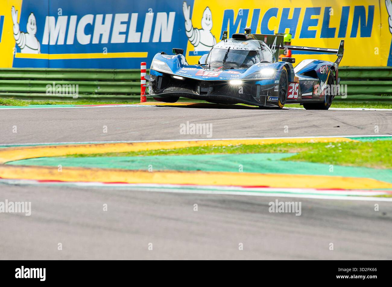 Championnat du monde d'endurance FIA Imola, dimanche 2025-04-20Hypercar Alpine A424 Banque D'Images