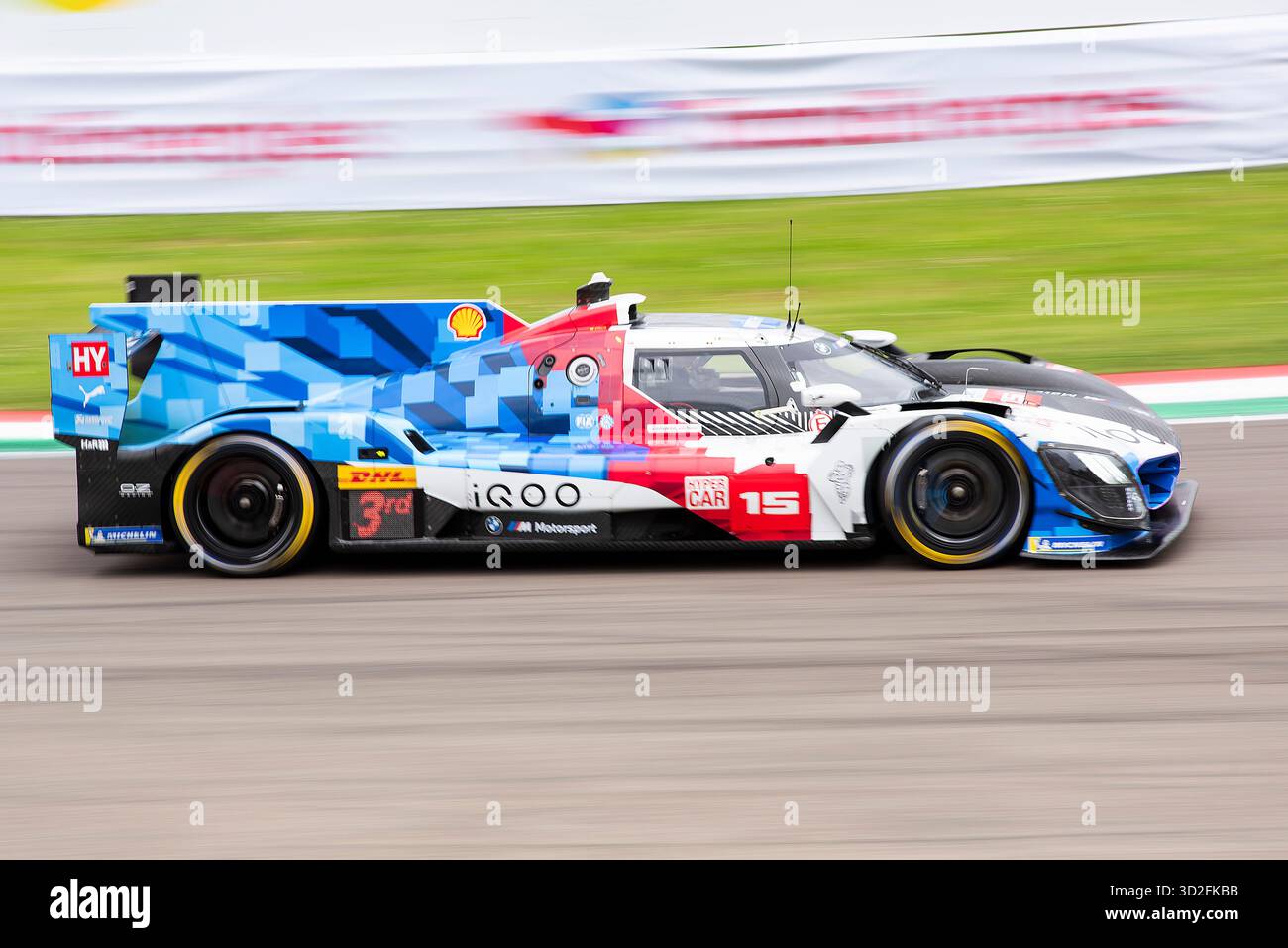 Championnat du monde FIA d'endurance Imola, dimanche 2025-04-20 BMW hypercar et LMGt3 Banque D'Images