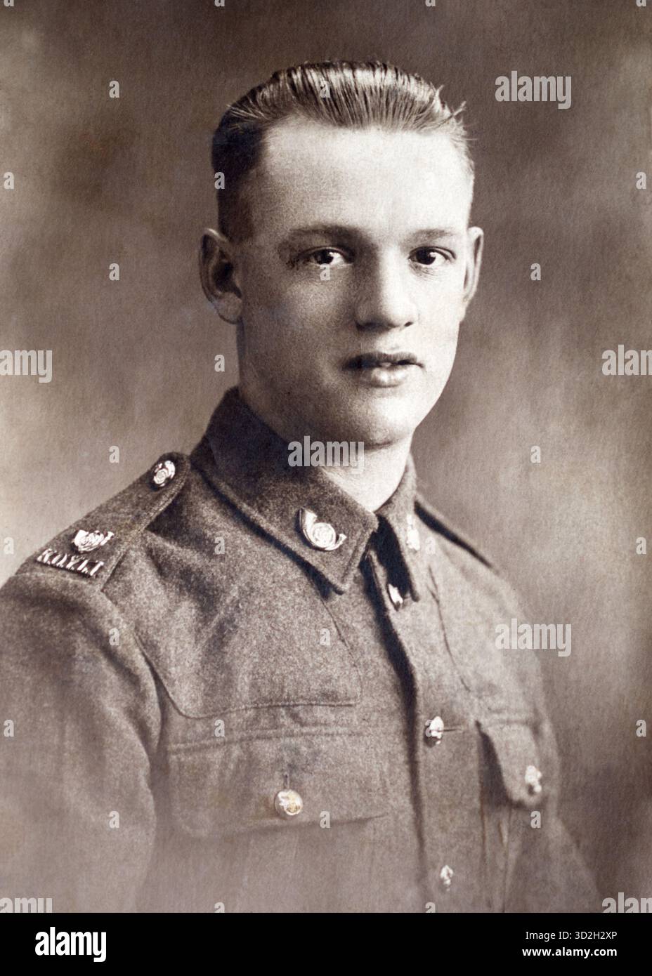 The kings own yorkshire light infantry Banque de photographies et d ...